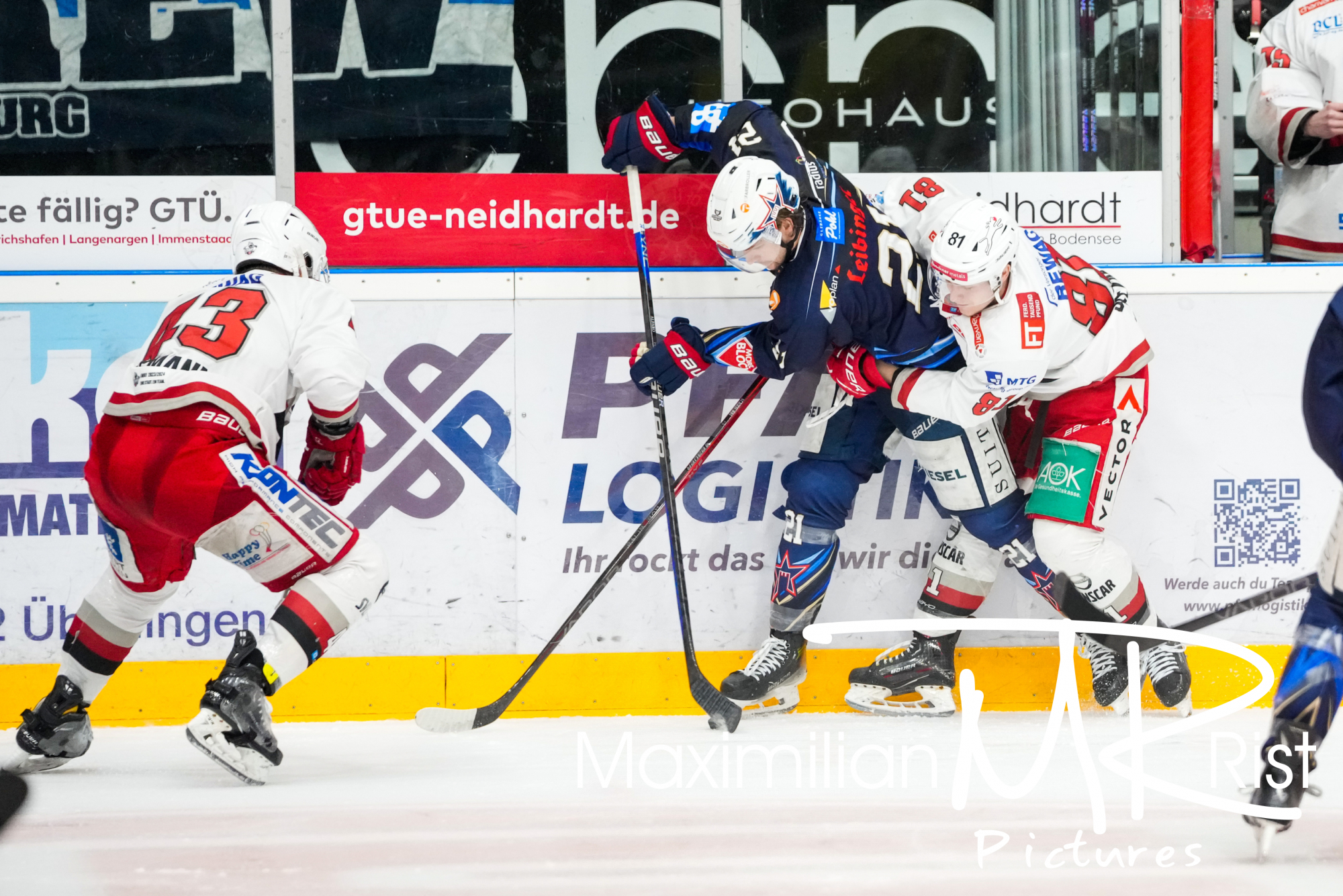 GER, Ravensburg Towerstars vs. Eisbaeren Regensburg, Eishockey, DEL2, Playoff Viertelfinale Spiel 6, Spielzeit 2024/2024,  24.03.24