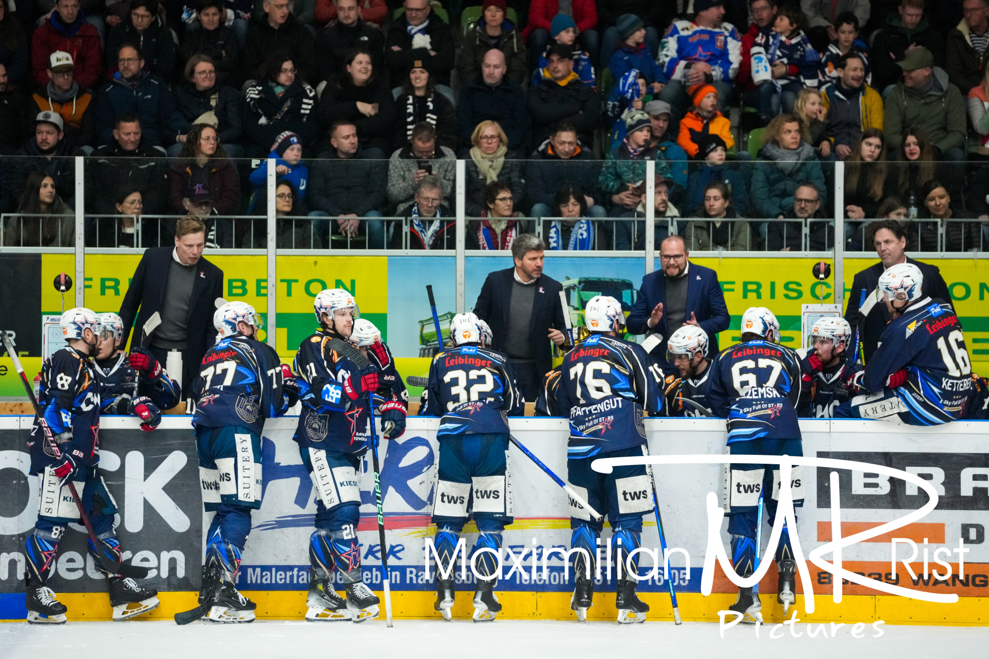 GER, Ravensburg Towerstars vs. Eisbaeren Regensburg, Eishockey, DEL2, Playoff Viertelfinale Spiel 6, Spielzeit 2024/2024,  24.03.24