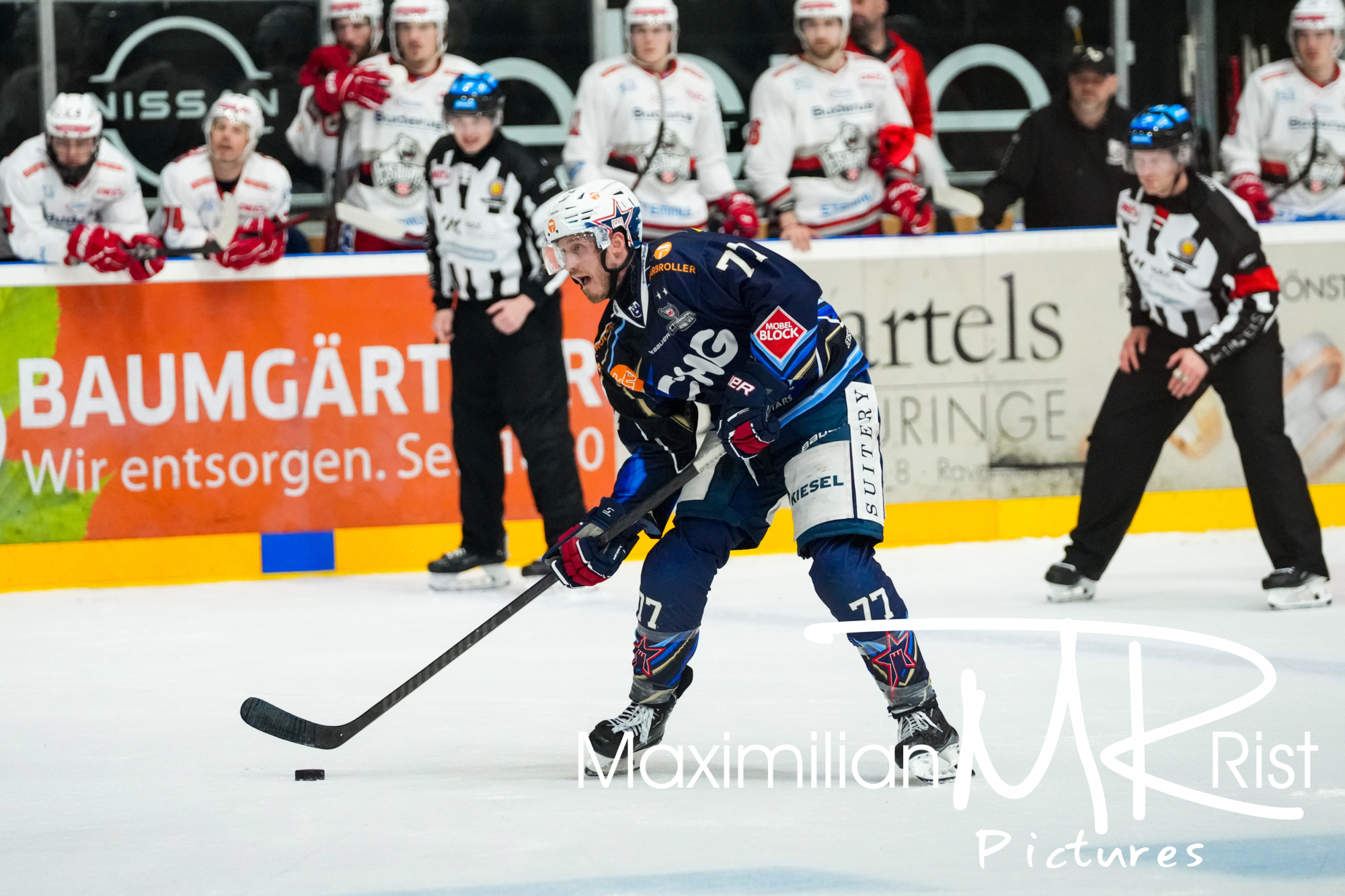 GER, Ravensburg Towerstars vs. Eisbaeren Regensburg, Eishockey, DEL2, Playoff Viertelfinale Spiel 6, Spielzeit 2024/2024,  24.03.24