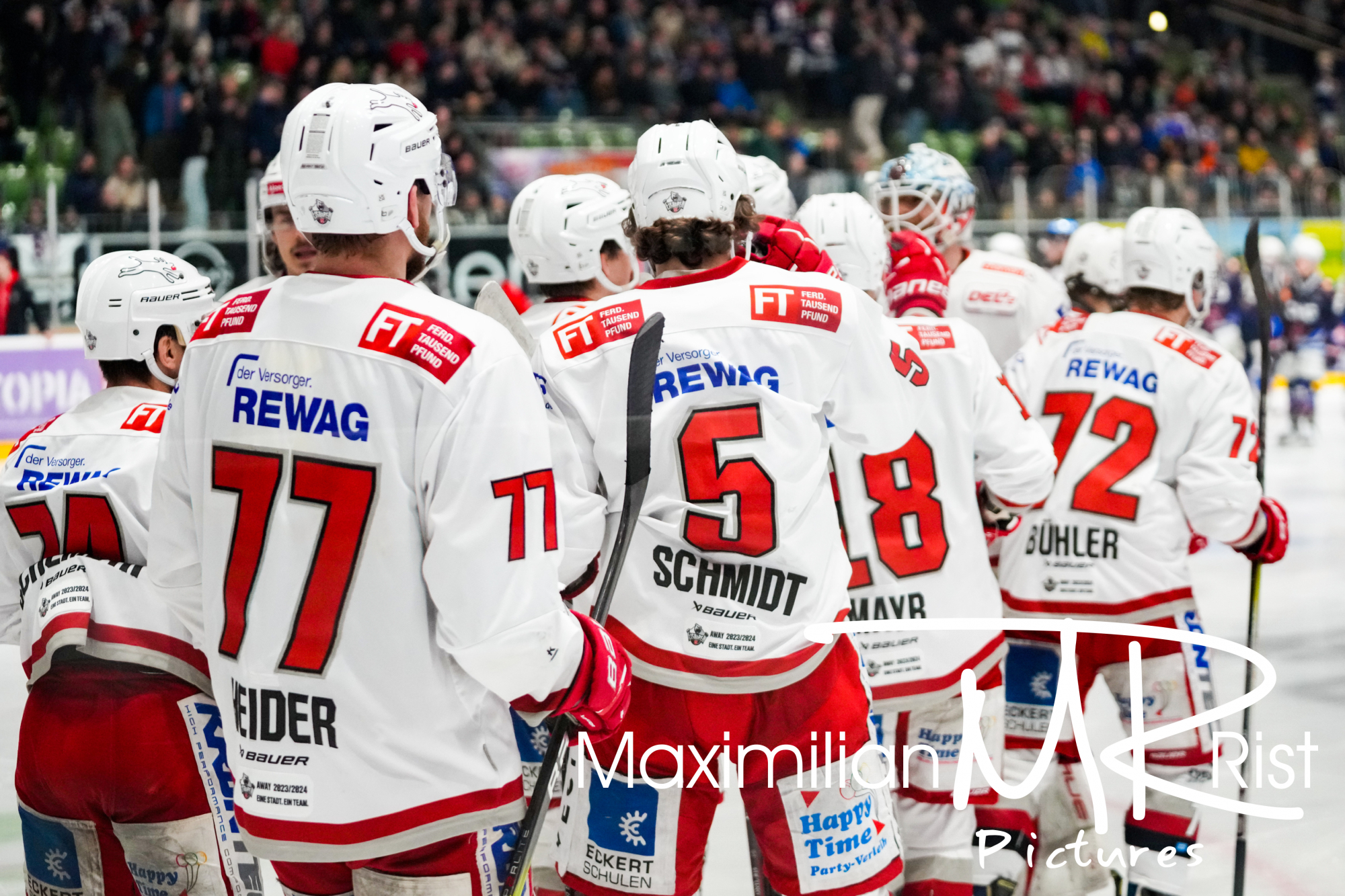 GER, Ravensburg Towerstars vs. Eisbaeren Regensburg, Eishockey, DEL2, Playoff Viertelfinale Spiel 6, Spielzeit 2024/2024,  24.03.24