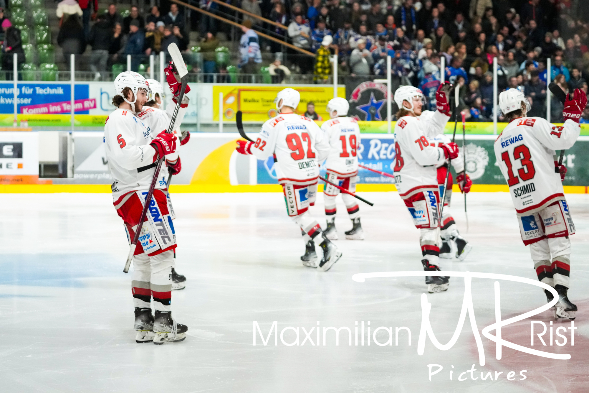 GER, Ravensburg Towerstars vs. Eisbaeren Regensburg, Eishockey, DEL2, Playoff Viertelfinale Spiel 6, Spielzeit 2024/2024,  24.03.24