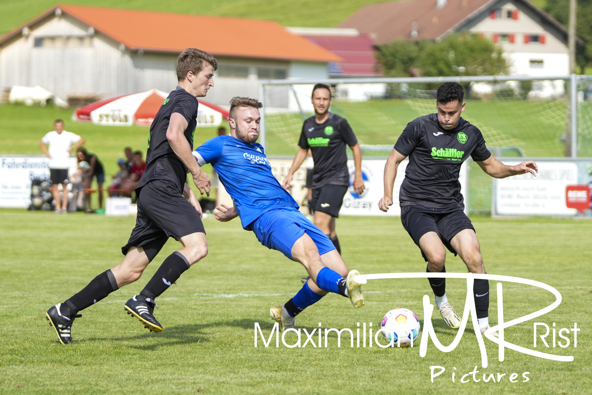 GER, SV Maierhoefen vs. TV Weitnau, Fussball, Stolzcup, Finale, Spielzeit 2024/2025, 27.08.24