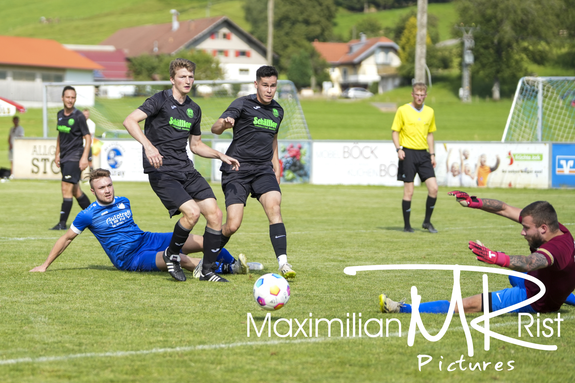 GER, SV Maierhoefen vs. TV Weitnau, Fussball, Stolzcup, Finale, Spielzeit 2024/2025, 27.08.24