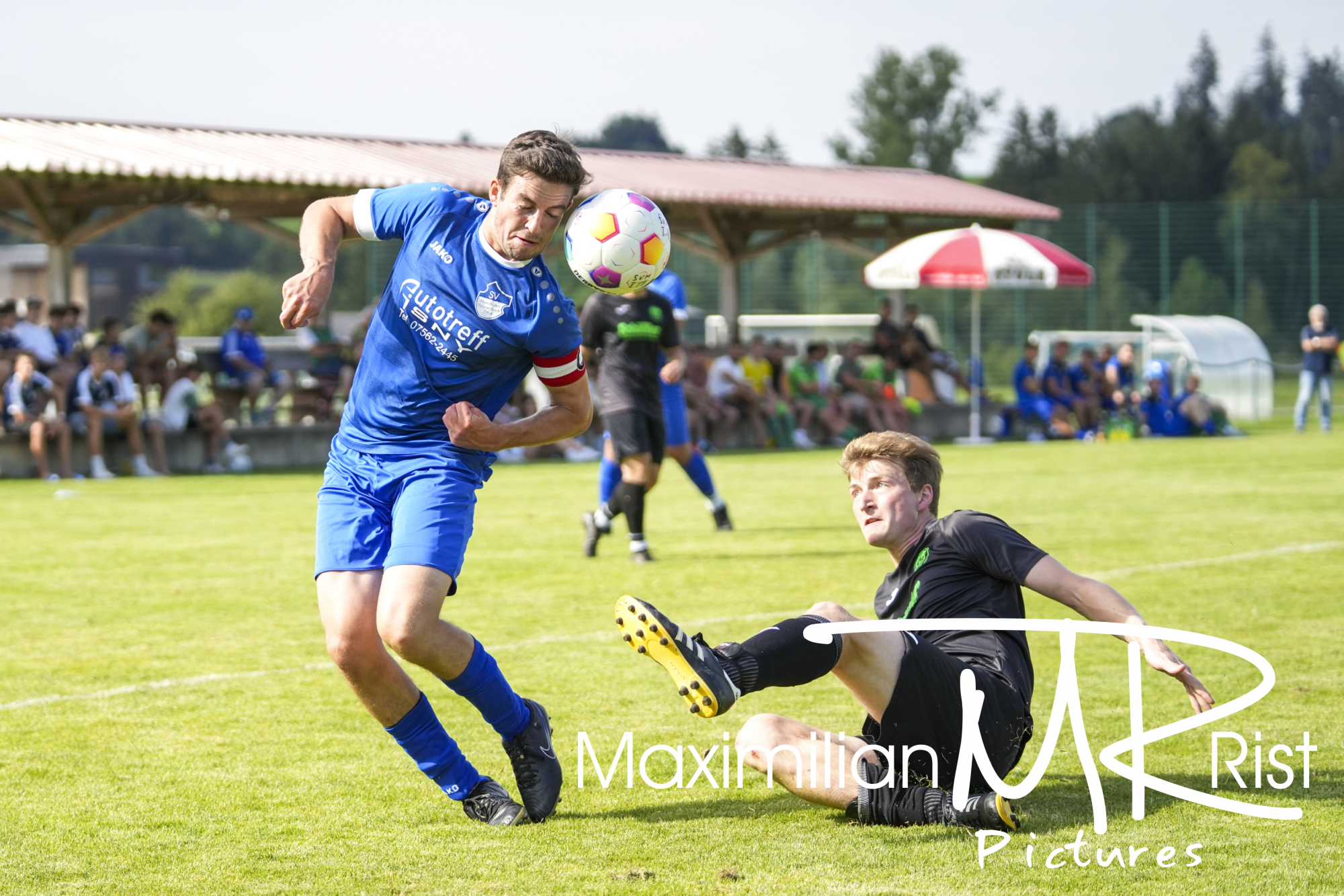 GER, SV Maierhoefen vs. TV Weitnau, Fussball, Stolzcup, Finale, Spielzeit 2024/2025, 27.08.24