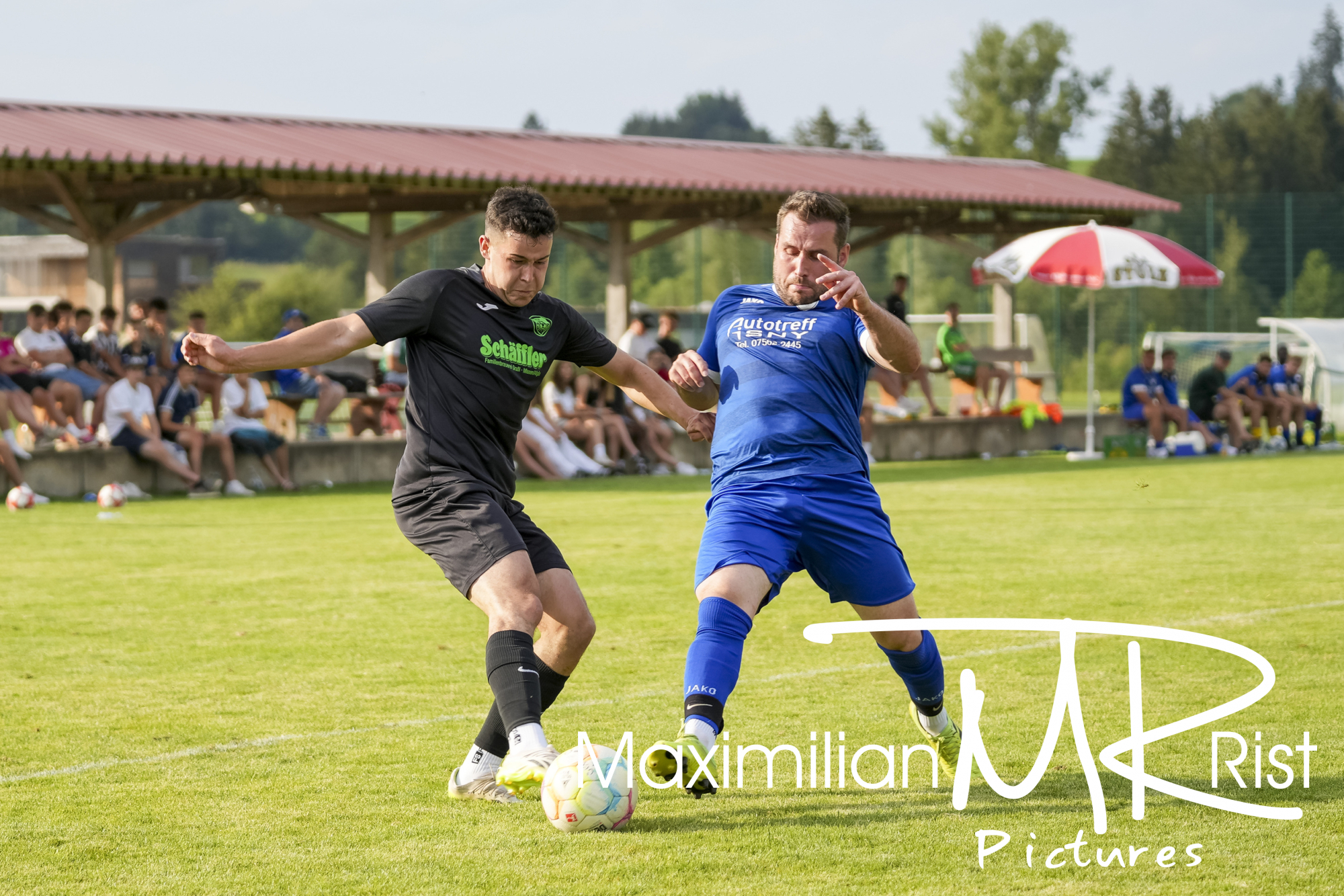 GER, SV Maierhoefen vs. TV Weitnau, Fussball, Stolzcup, Finale, Spielzeit 2024/2025, 27.08.24