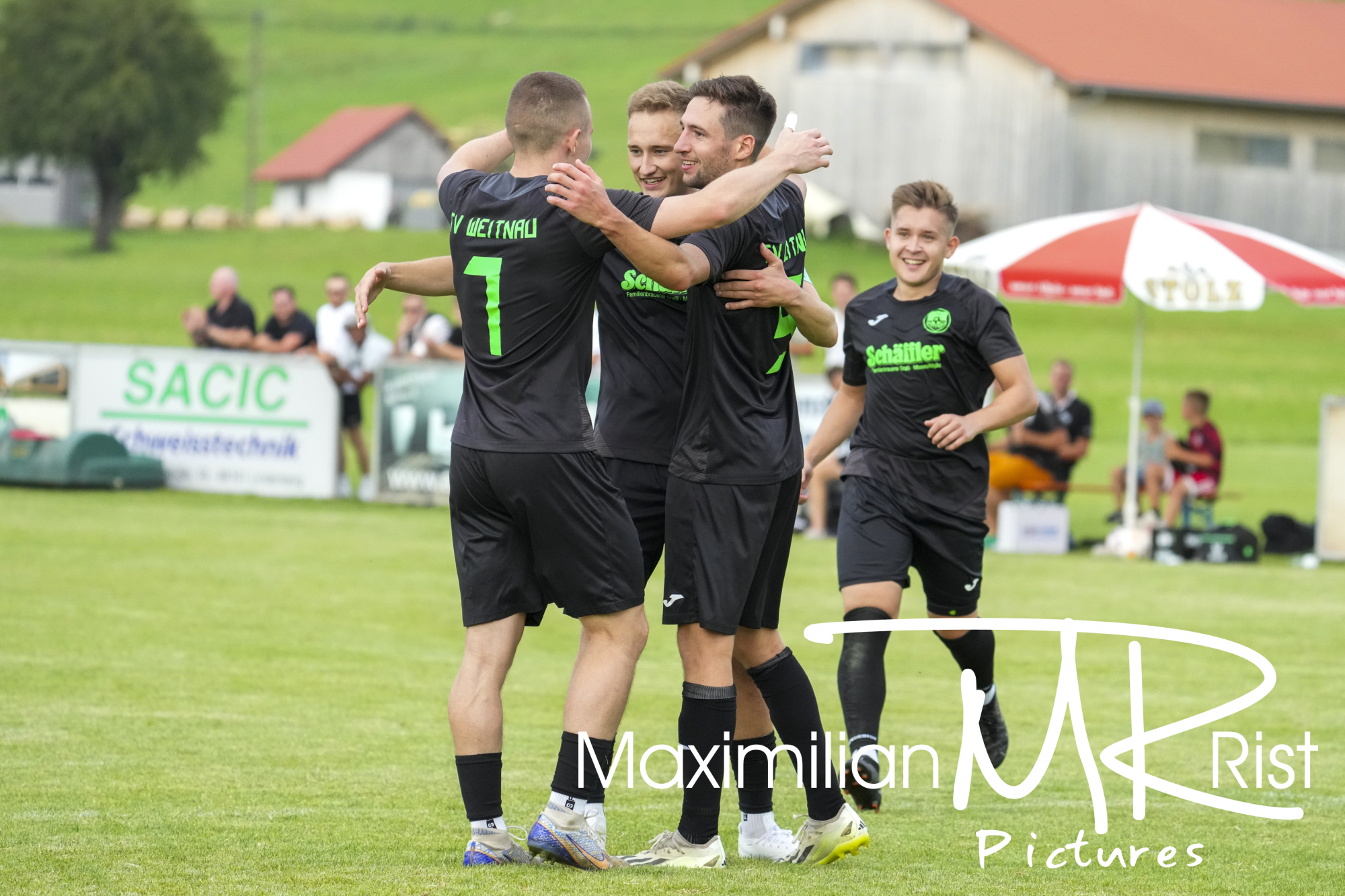 GER, SV Maierhoefen vs. TV Weitnau, Fussball, Stolzcup, Finale, Spielzeit 2024/2025, 27.07.24
