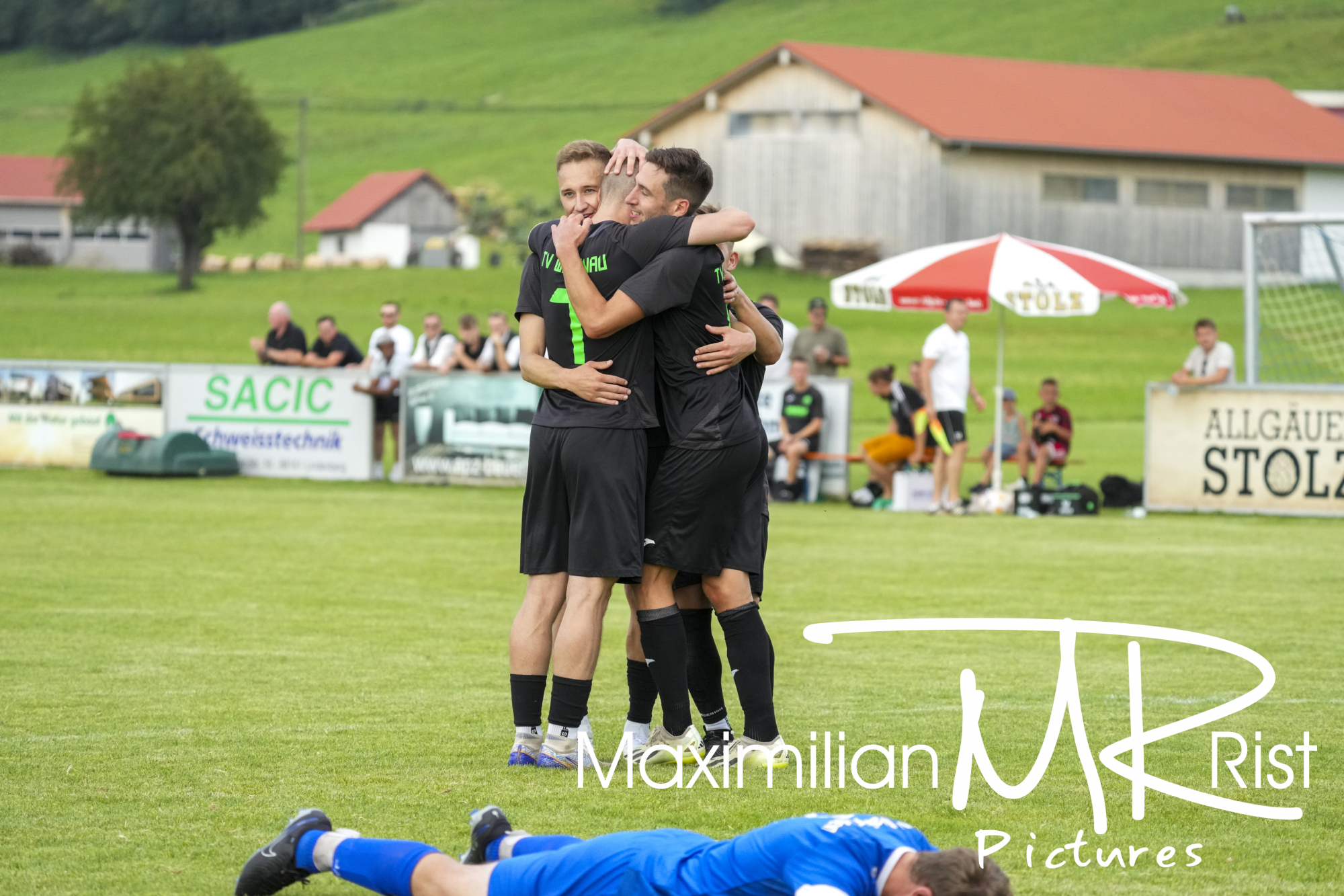 GER, SV Maierhoefen vs. TV Weitnau, Fussball, Stolzcup, Finale, Spielzeit 2024/2025, 27.07.24