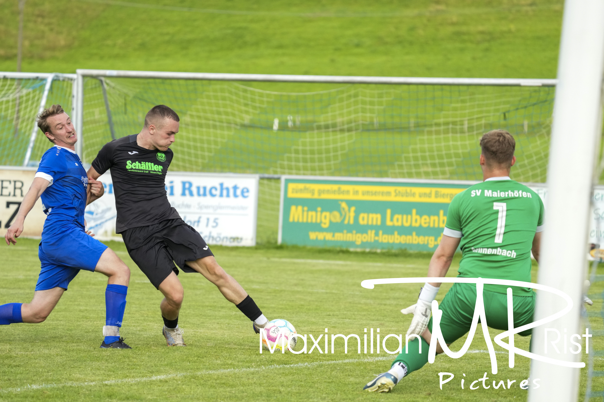 GER, SV Maierhoefen vs. TV Weitnau, Fussball, Stolzcup, Finale, Spielzeit 2024/2025, 27.07.24