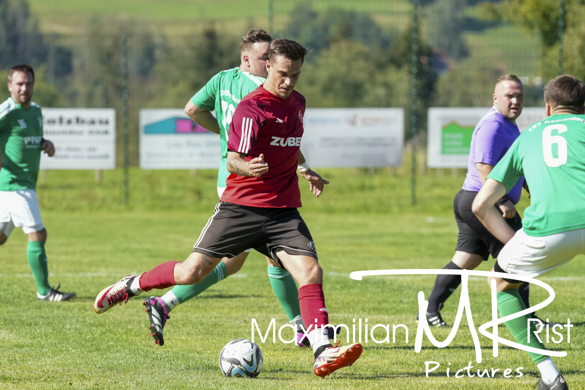 GER, TSV Roethenbach vs. FC Lindenberg, Fussball, Bezirkspokal Bodensee, 1. Runde, Spielzeit 2024/2025, 10.08.24