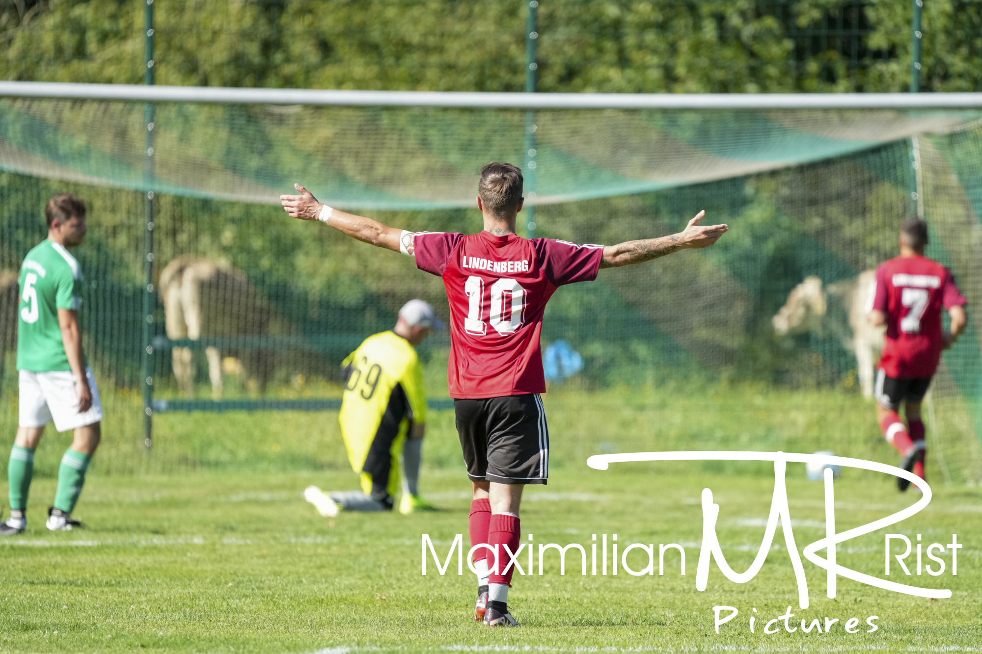GER, TSV Roethenbach vs. FC Lindenberg, Fussball, Bezirkspokal Bodensee, 1. Runde, Spielzeit 2024/2025, 10.08.24