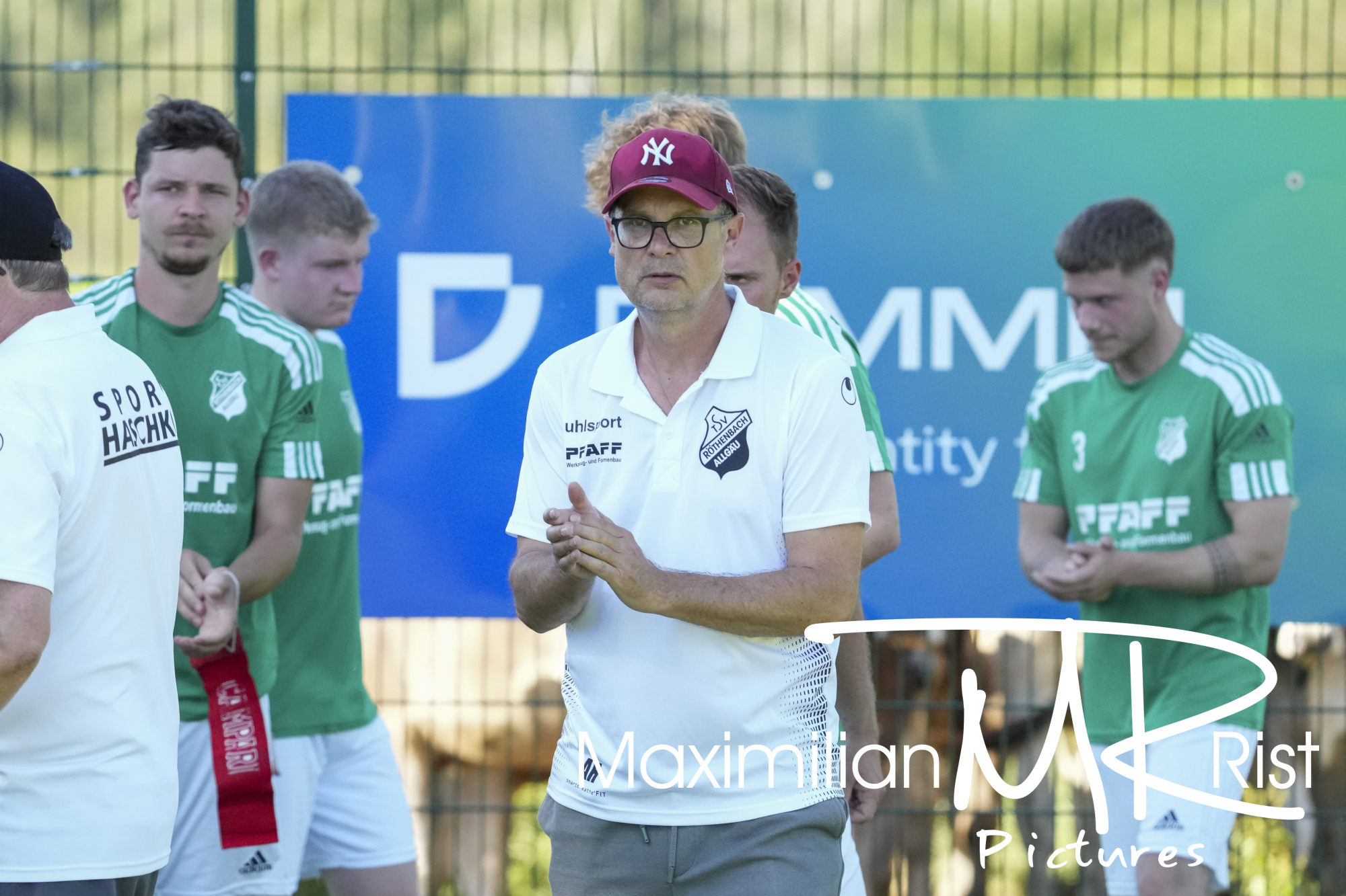 GER, TSV Roethenbach vs. FC Lindenberg, Fussball, Bezirkspokal Bodensee, 1. Runde, Spielzeit 2024/2025, 10.08.24
