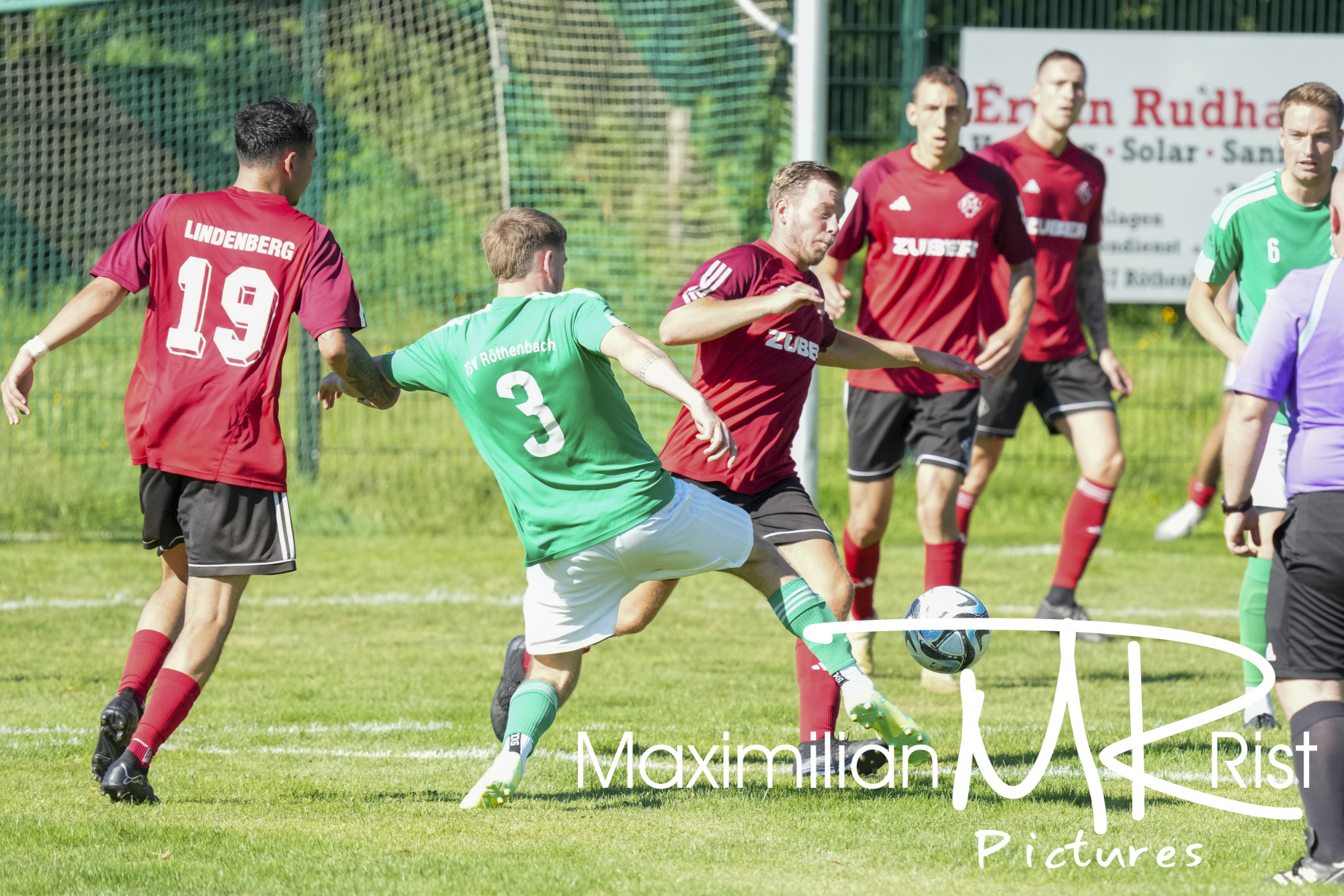 GER, TSV Roethenbach vs. FC Lindenberg, Fussball, Bezirkspokal Bodensee, 1. Runde, Spielzeit 2024/2025, 10.08.24