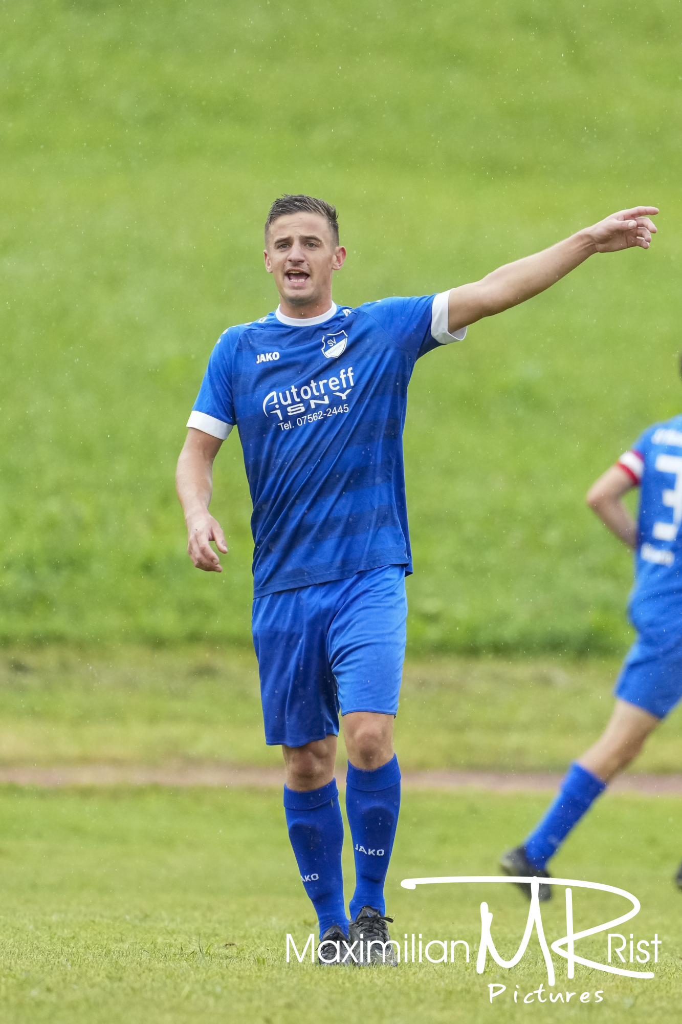 GER, SV Achberg vs. SV Maierhoefen, Fussball, Bezirksliga Bodensee, 1. Spieltag, Spielzeit 2024/2025, 18.08.24