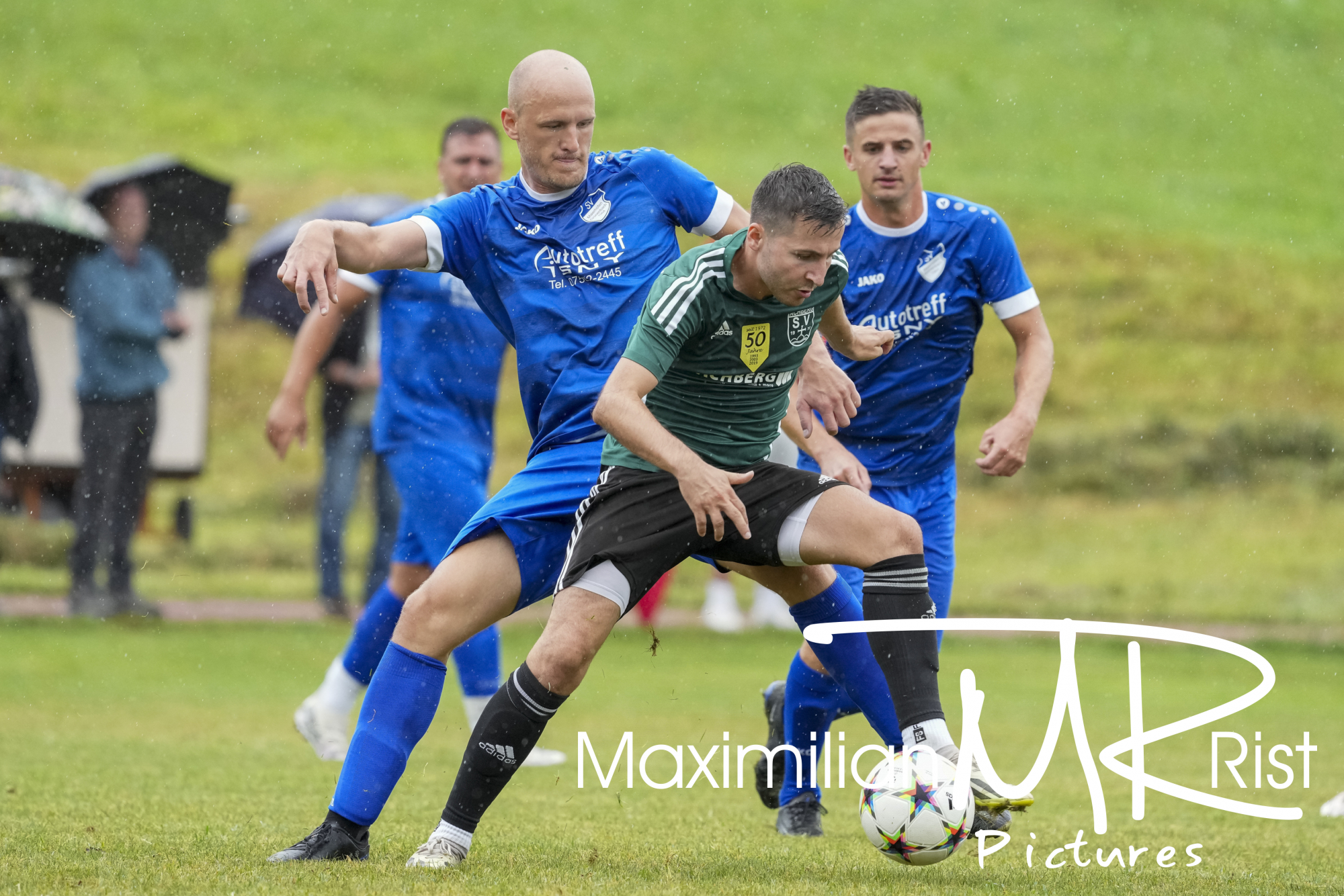 GER, SV Achberg vs. SV Maierhoefen, Fussball, Bezirksliga Bodensee, 1. Spieltag, Spielzeit 2024/2025, 18.08.24