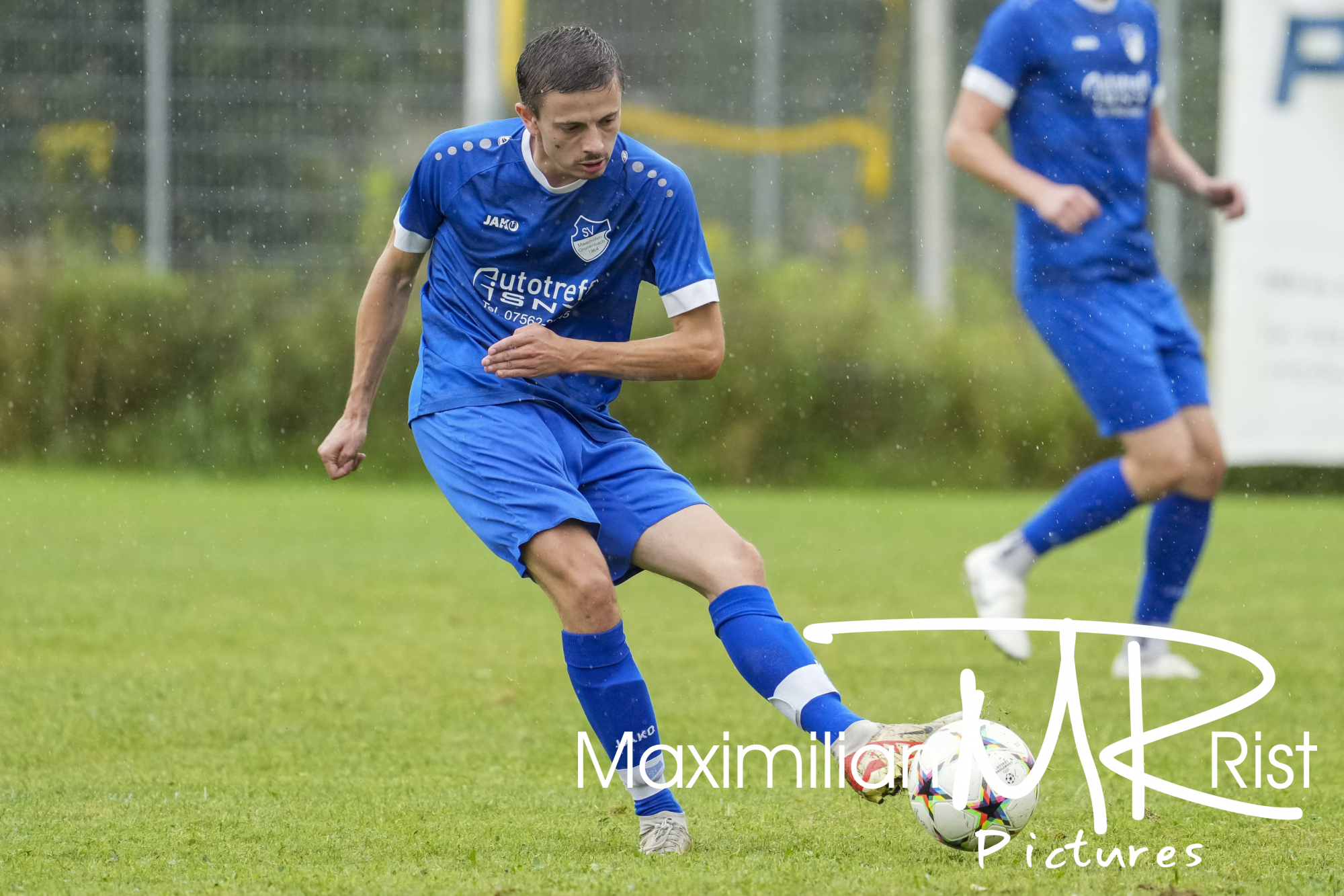 GER, SV Achberg vs. SV Maierhoefen, Fussball, Bezirksliga Bodensee, 1. Spieltag, Spielzeit 2024/2025, 18.08.24