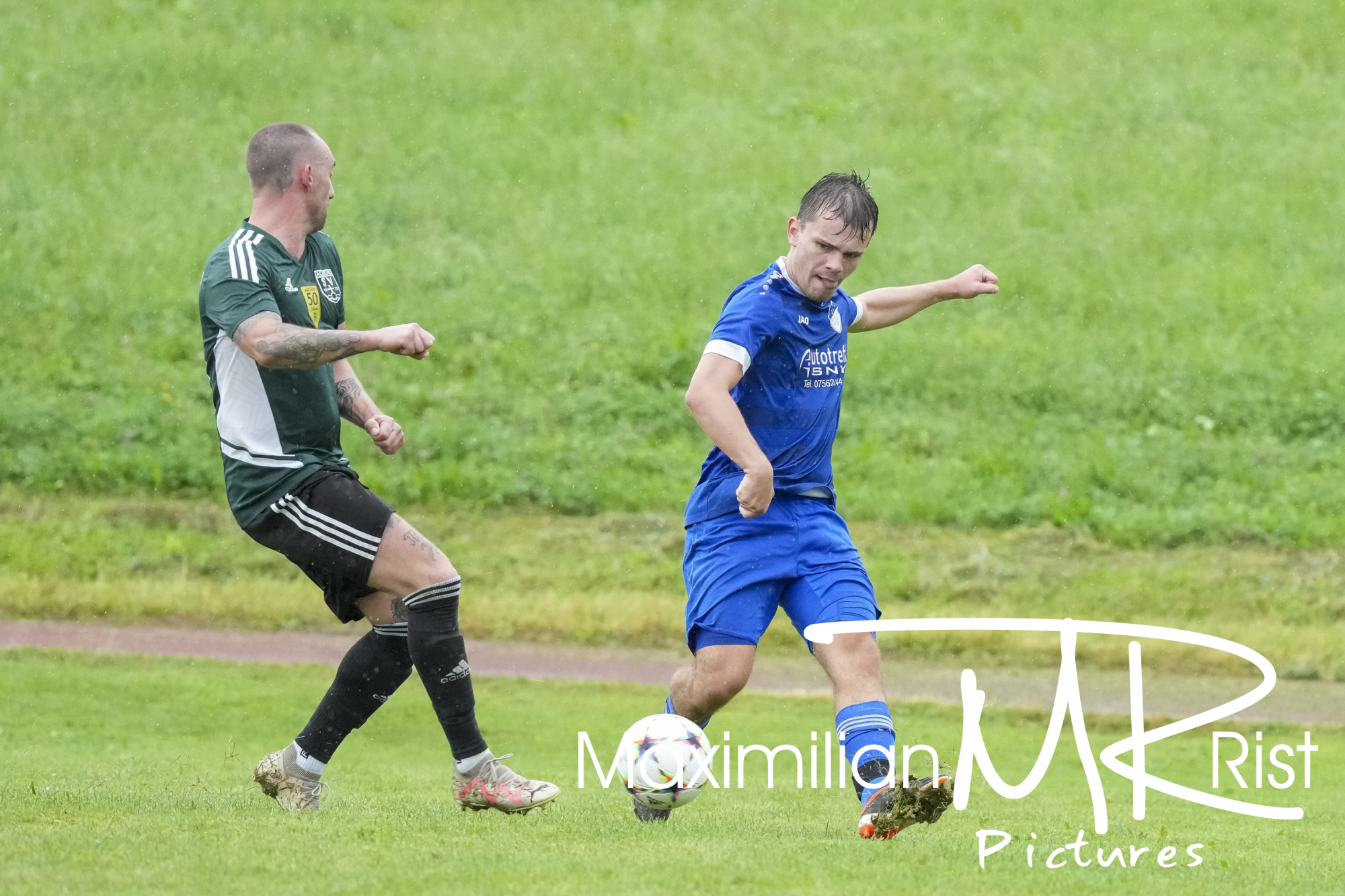 GER, SV Achberg vs. SV Maierhoefen, Fussball, Bezirksliga Bodensee, 1. Spieltag, Spielzeit 2024/2025, 18.08.24