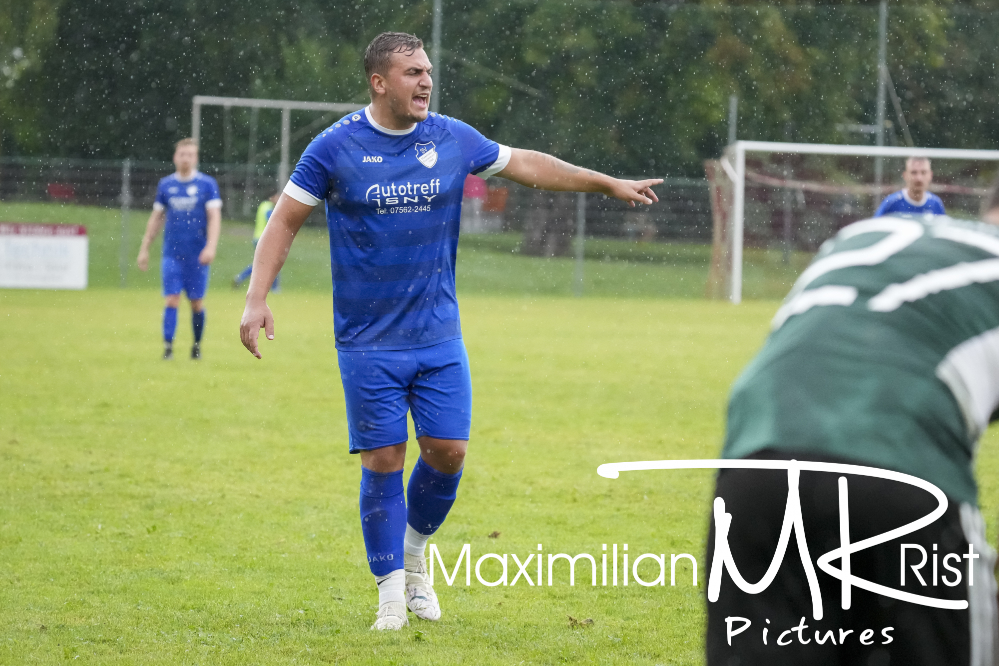 GER, SV Achberg vs. SV Maierhoefen, Fussball, Bezirksliga Bodensee, 1. Spieltag, Spielzeit 2024/2025, 18.08.24