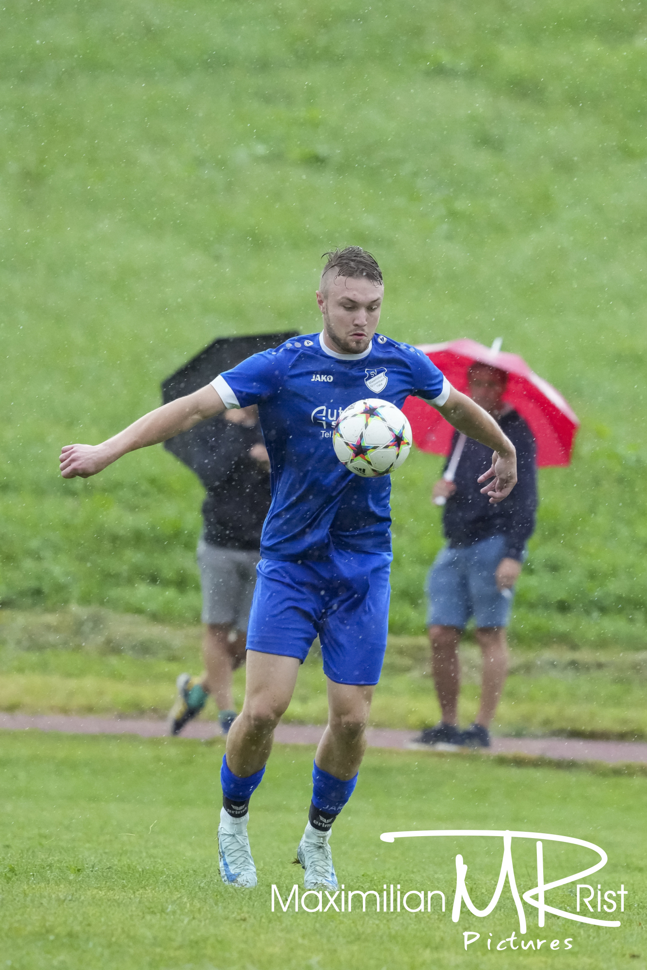 GER, SV Achberg vs. SV Maierhoefen, Fussball, Bezirksliga Bodensee, 1. Spieltag, Spielzeit 2024/2025, 18.08.24