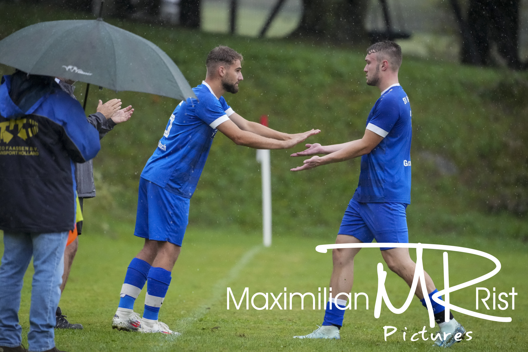 GER, SV Achberg vs. SV Maierhoefen, Fussball, Bezirksliga Bodensee, 1. Spieltag, Spielzeit 2024/2025, 18.08.24