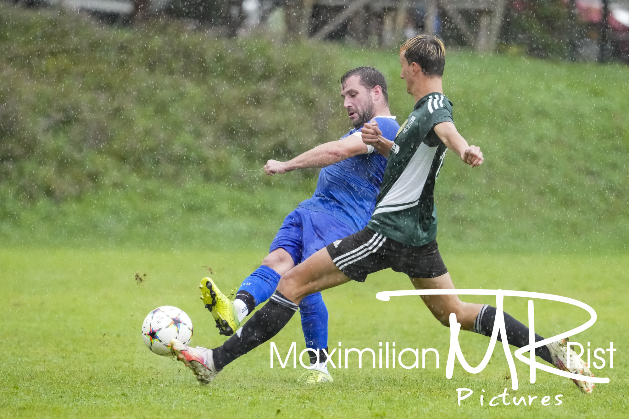 GER, SV Achberg vs. SV Maierhoefen, Fussball, Bezirksliga Bodensee, 1. Spieltag, Spielzeit 2024/2025, 18.08.24