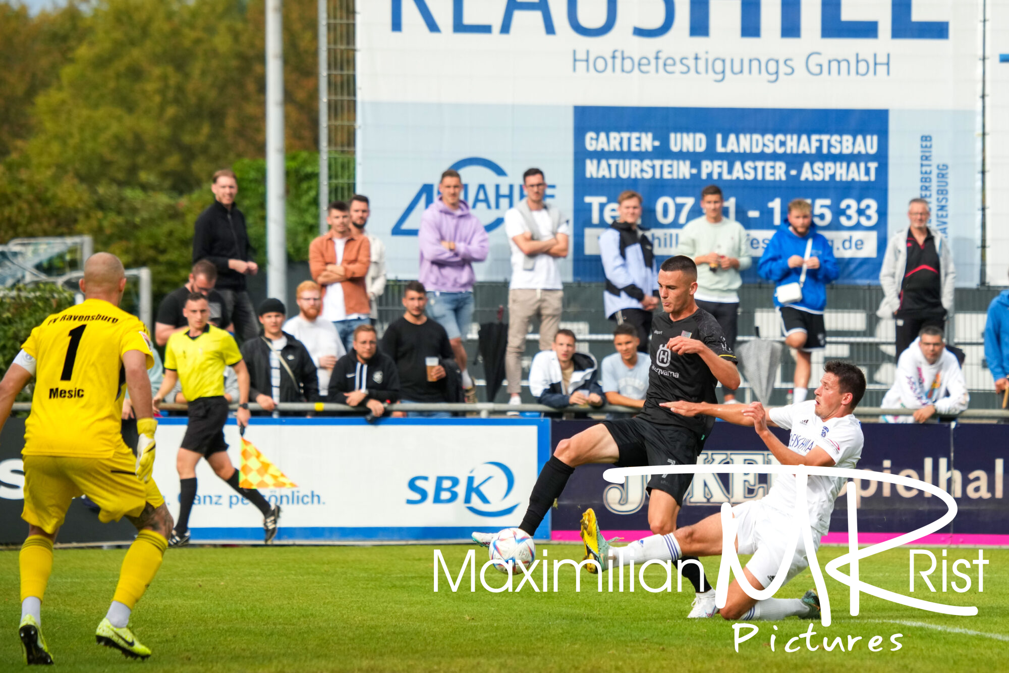 GER, FV Ravensburg gegen SSV Ulm 1846 Fußball, WFV-Pokal, Baden Wuerttemberg, 3. Runde,  Spielzeit 2024/2024,  13.09.23