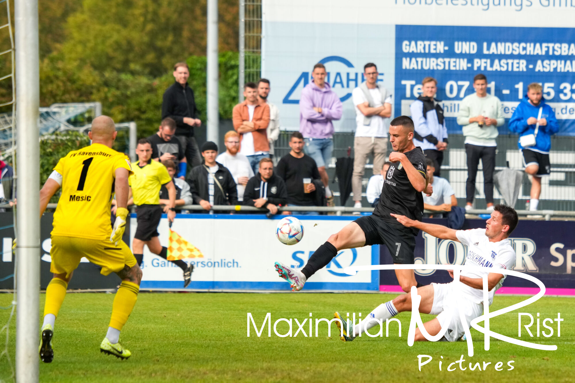 GER, FV Ravensburg gegen SSV Ulm 1846 Fußball, WFV-Pokal, Baden Wuerttemberg, 3. Runde,  Spielzeit 2024/2024,  13.09.23