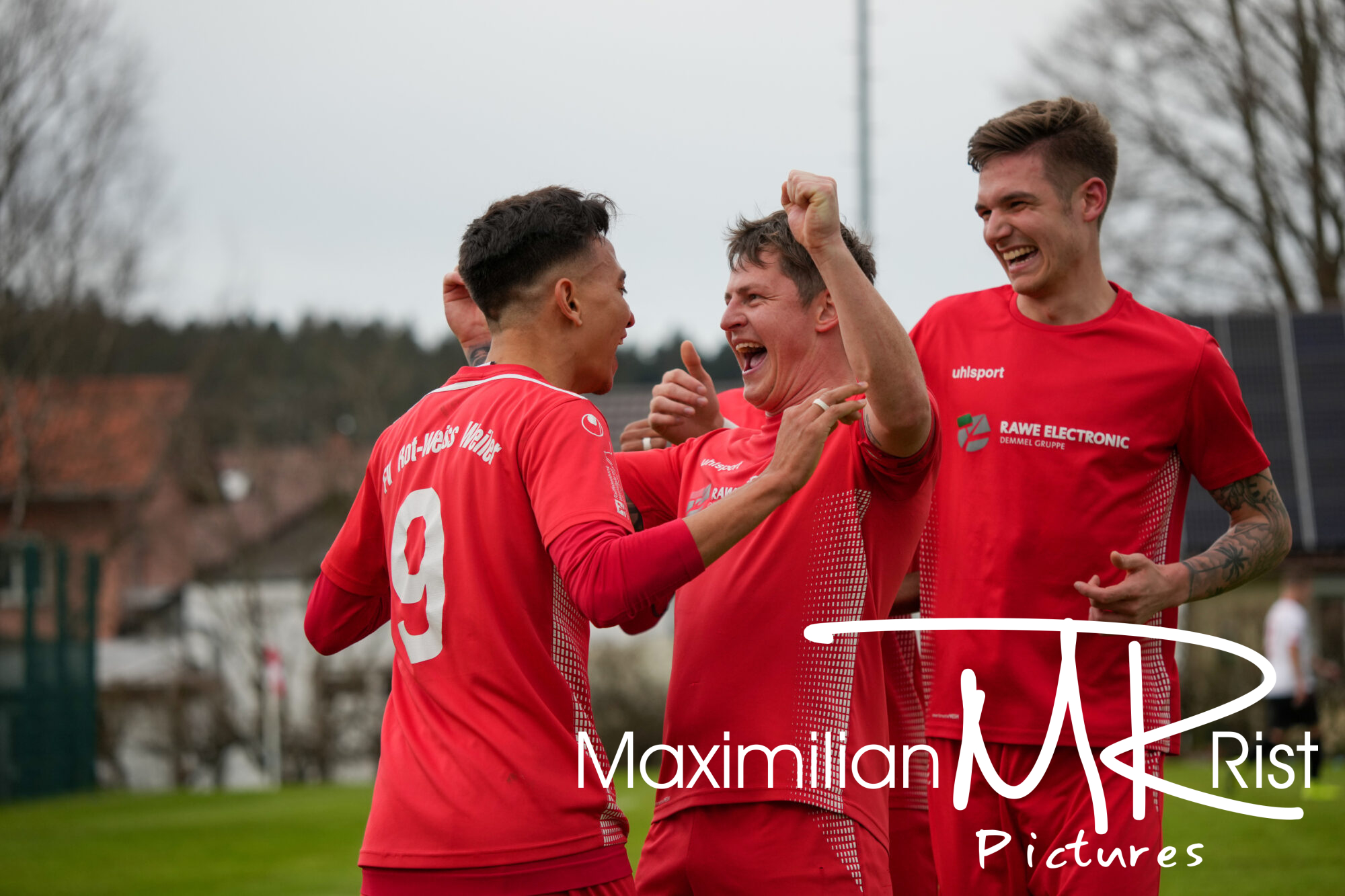 GER, FV Rot-Weiss Weiler gegen 1. FC Normannia Gmünd, WFV Pokal, Viertelfinale,  Spielzeit 2022/2023, 12.04.23