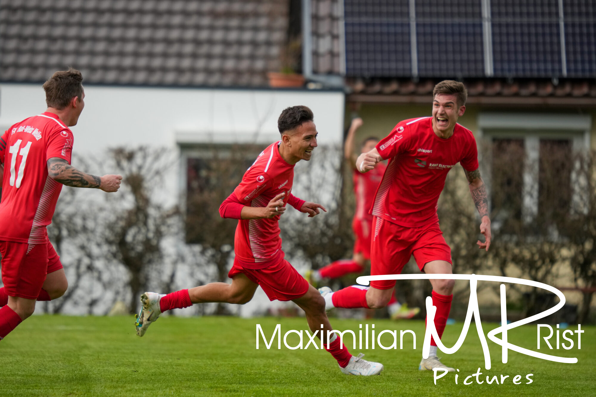 GER, FV Rot-Weiss Weiler gegen 1. FC Normannia Gmünd, WFV Pokal, Viertelfinale,  Spielzeit 2022/2023, 12.04.23