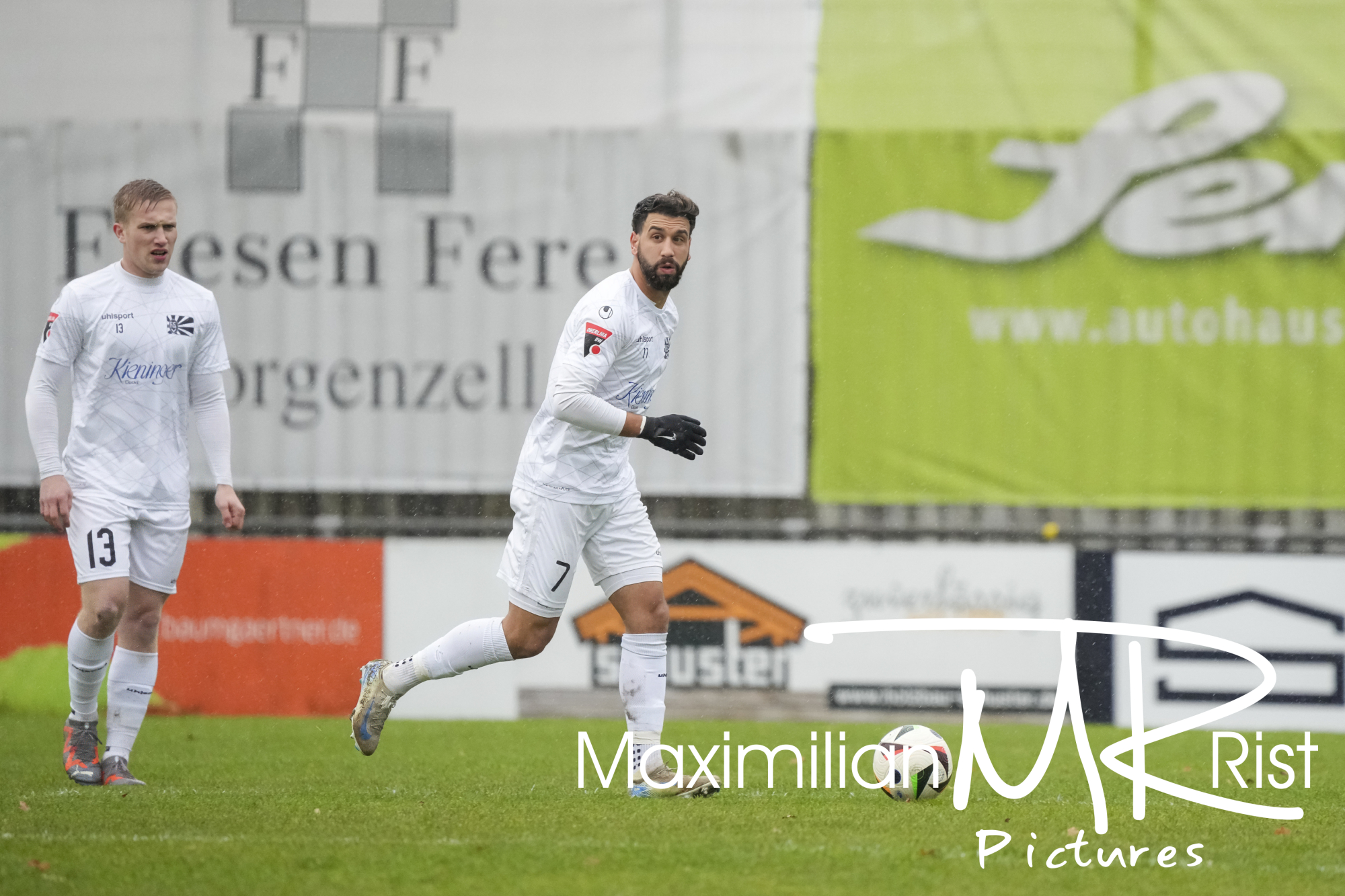 GER, FV Ravensburg vs. FC 08 Villingen II,, Fussball, Oberliga Baden-Wuerttemberg, 20. Spieltag, Spielzeit 2024/2025,   07.12.24