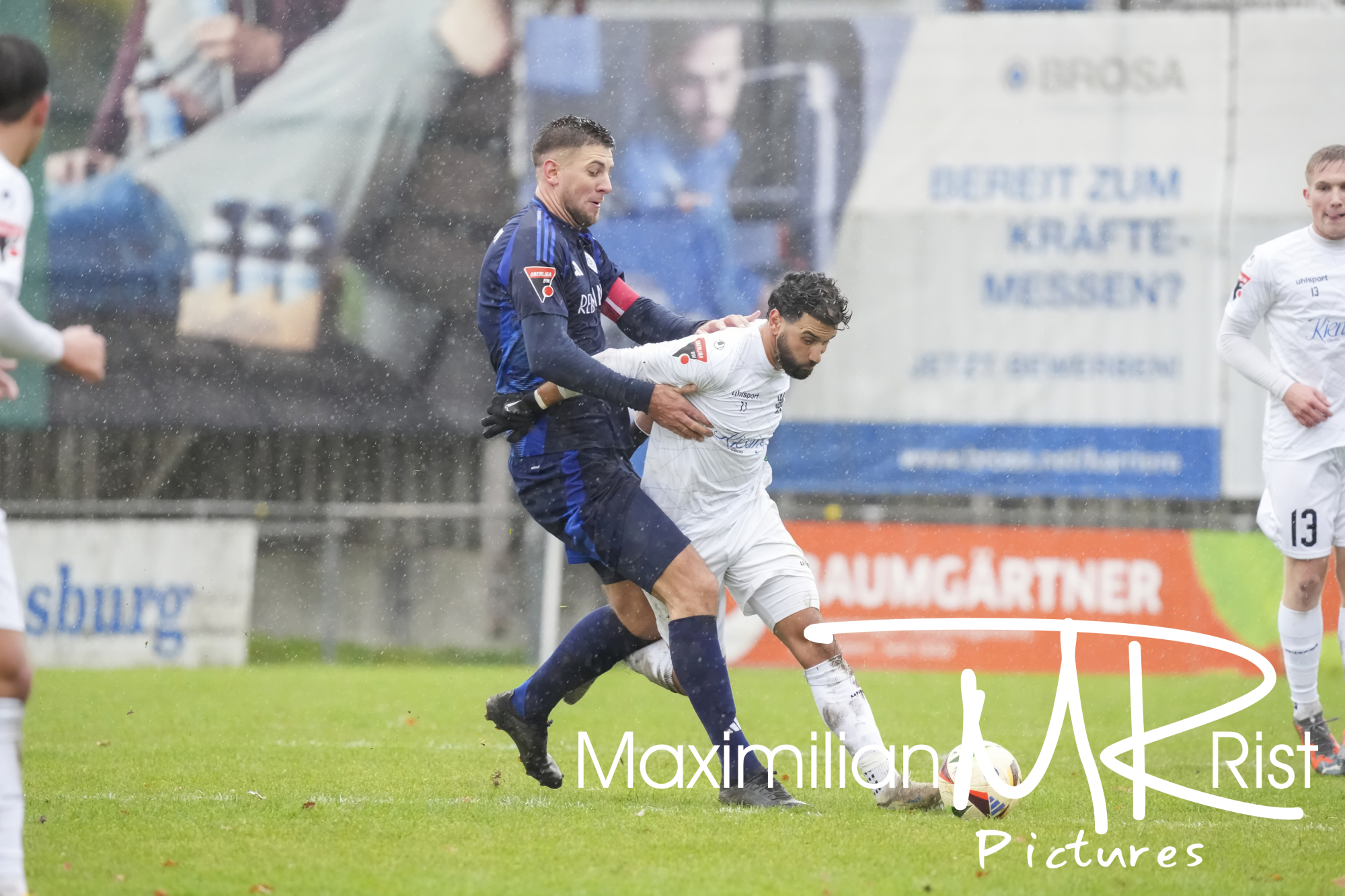 GER, FV Ravensburg vs. FC 08 Villingen II,, Fussball, Oberliga Baden-Wuerttemberg, 20. Spieltag, Spielzeit 2024/2025,   07.12.24