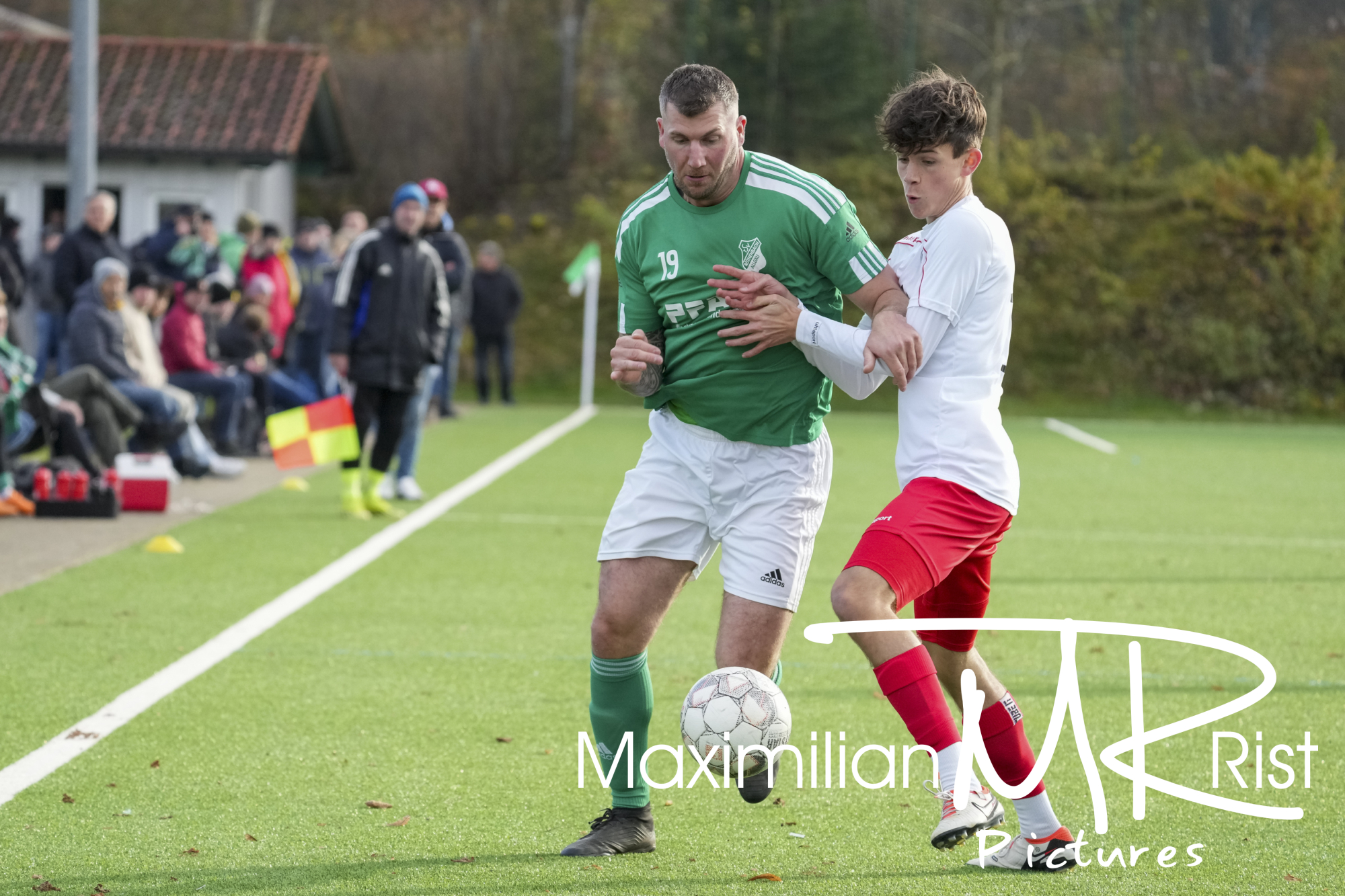 GER, TSV Roethenbach vs. FC Wangen II, Fussball, Kreisliga A3, Bodensee, 15. Spieltag, Spielzeit 2024/2025, 17.11.24