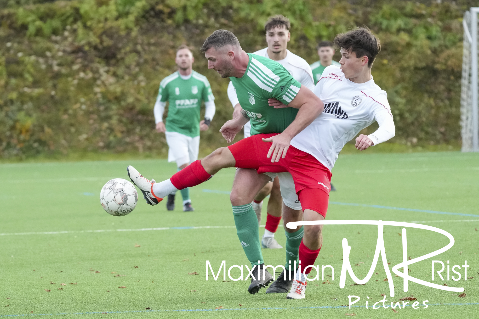 GER, TSV Roethenbach vs. FC Wangen II, Fussball, Kreisliga A3, Bodensee, 15. Spieltag, Spielzeit 2024/2025, 17.11.24