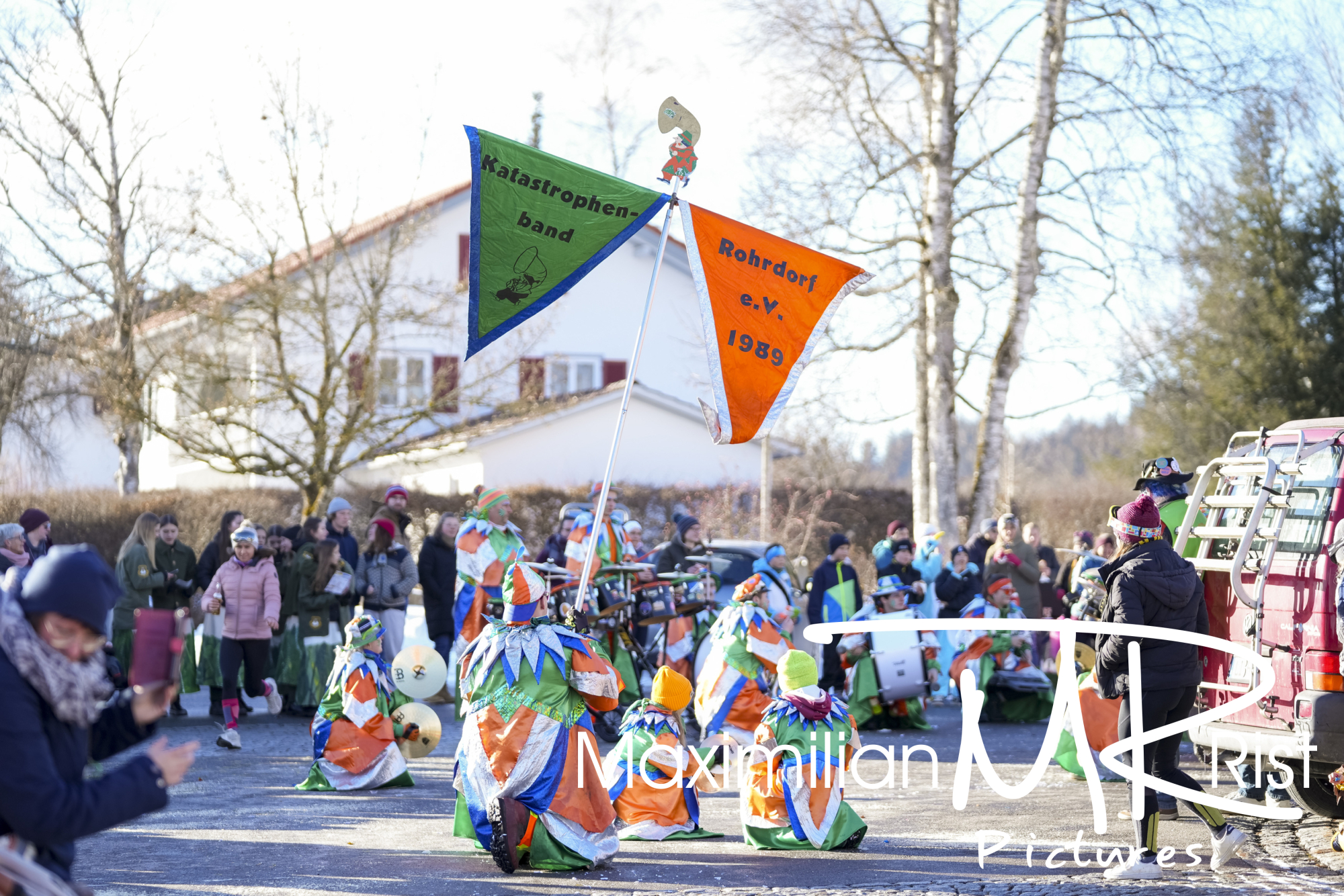 GER, Fasnetsumzug, Maierhoefen 2025, Wolfsrudel Maierhoefen, 11.01.25