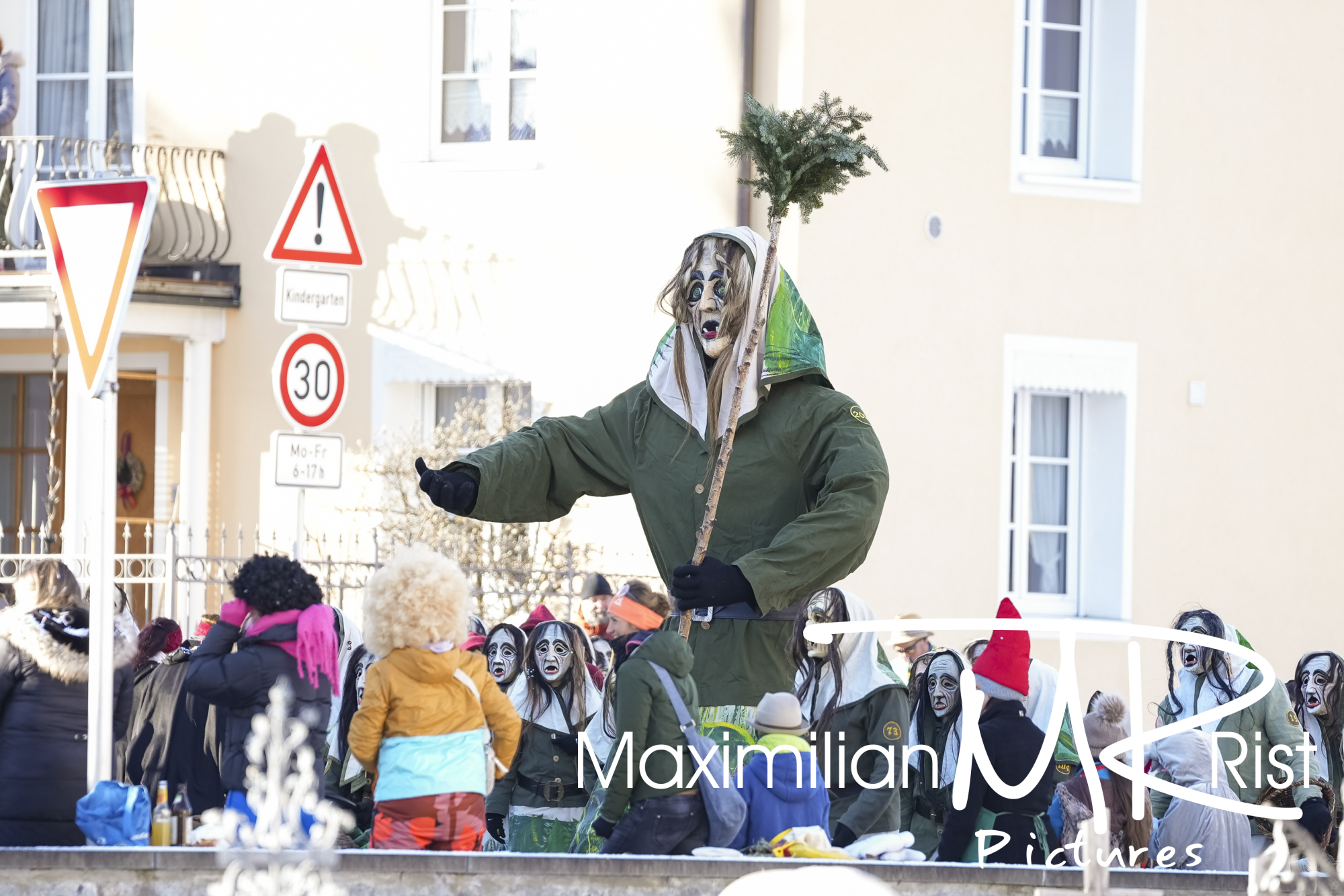 GER, Fasnetsumzug, Maierhoefen 2025, Wolfsrudel Maierhoefen, 11.01.25