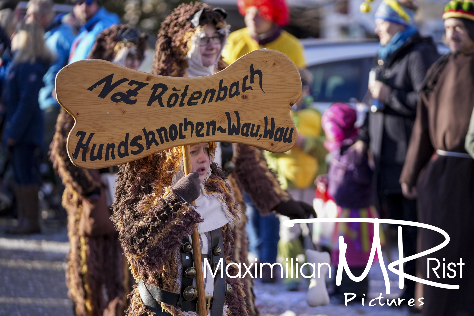 GER, Fasnetsumzug, Maierhoefen 2025, Wolfsrudel Maierhoefen, 11.01.25