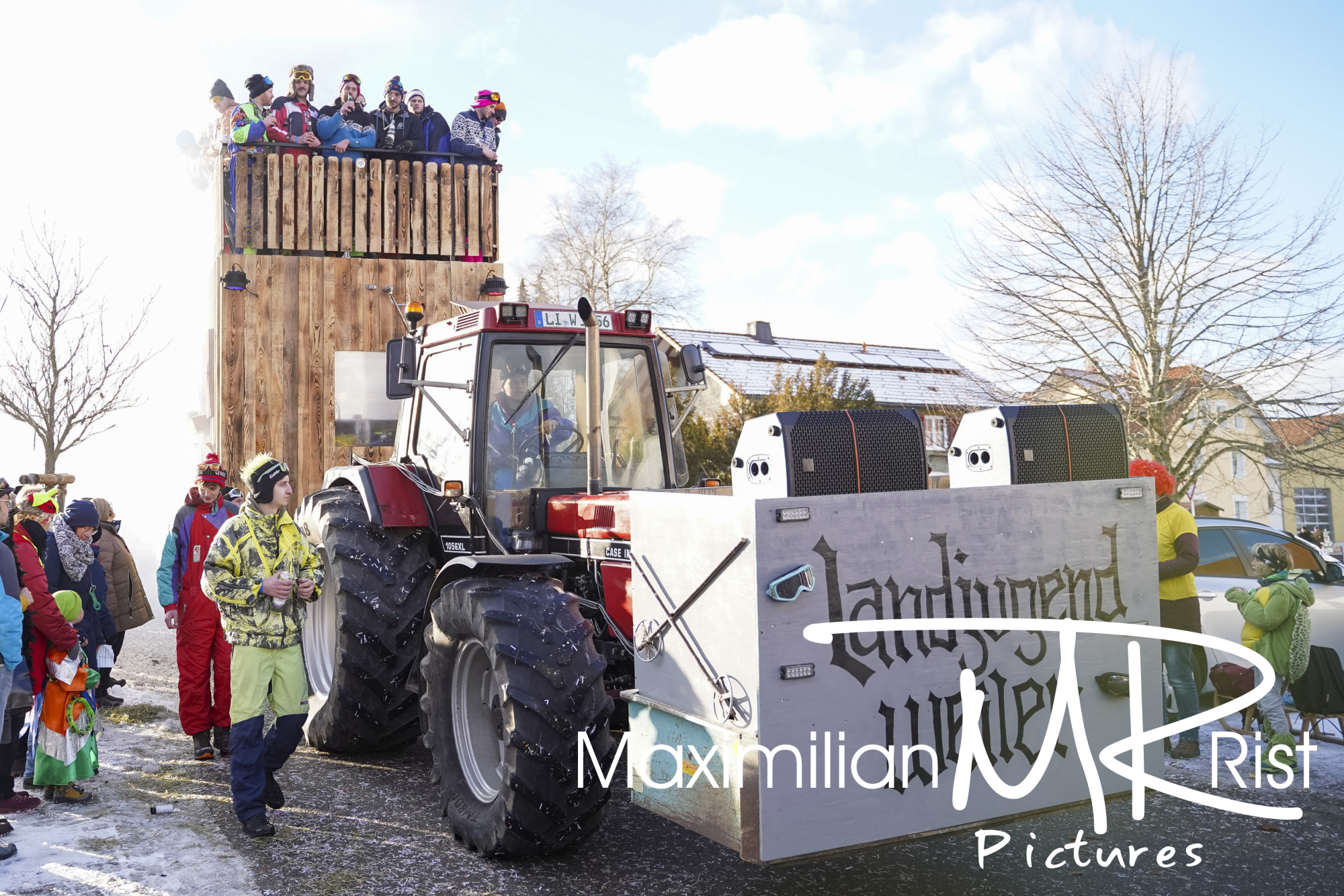 GER, Fasnetsumzug, Maierhoefen 2025, Wolfsrudel Maierhoefen, 11.01.25