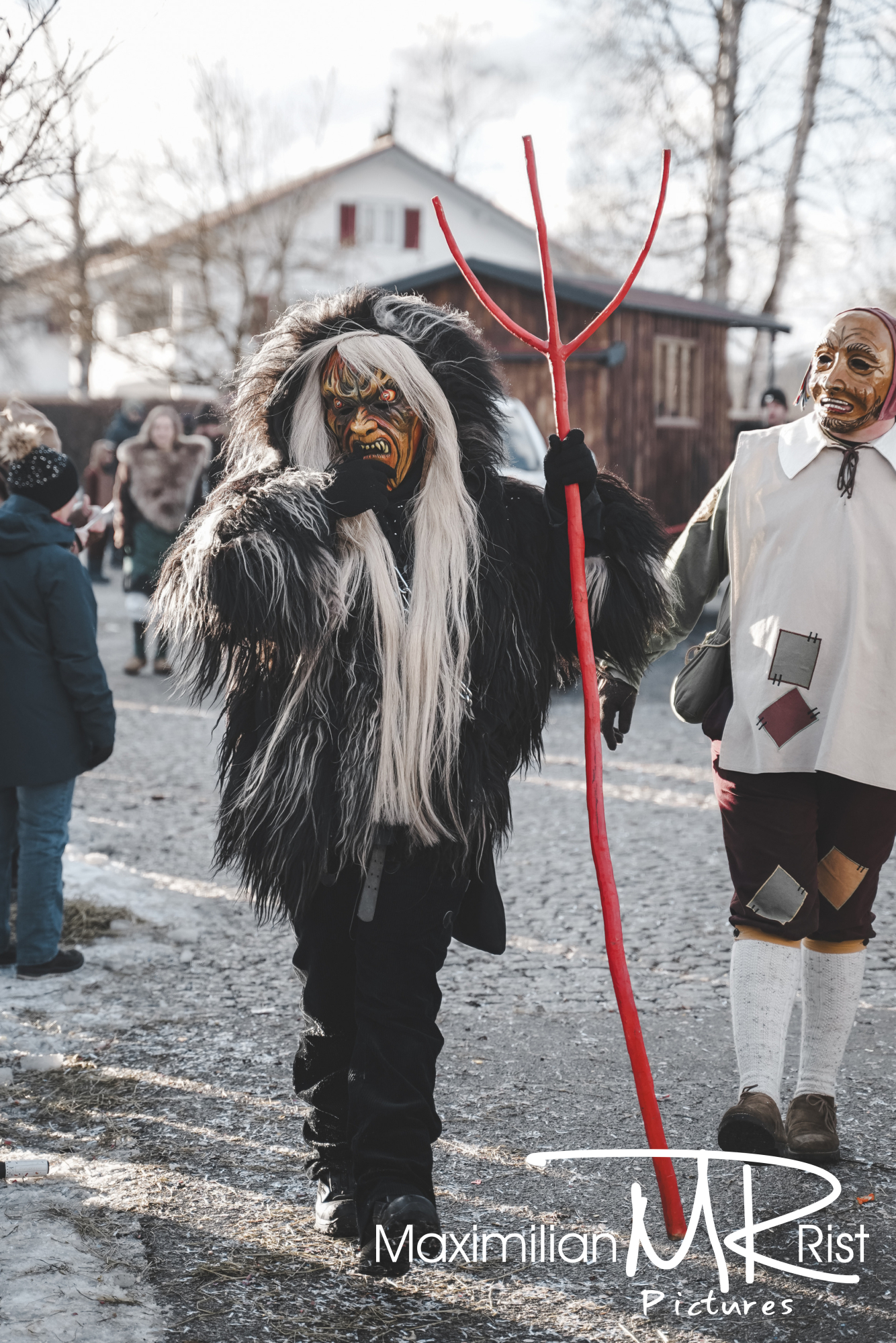 GER, Fasnetsumzug, Maierhoefen 2025, Wolfsrudel Maierhoefen, 11.01.25