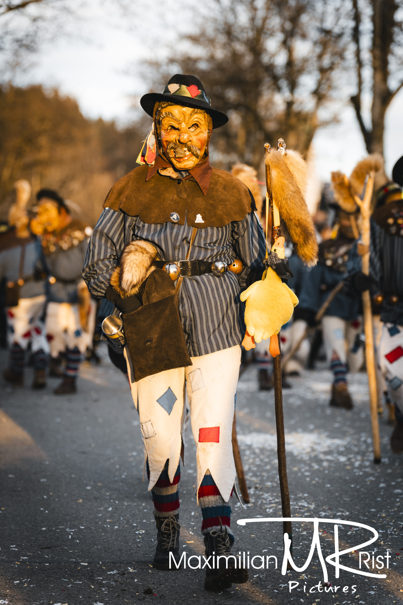 GER, Fasnetsumzug, Gruenenbach 2025, 25.01.25