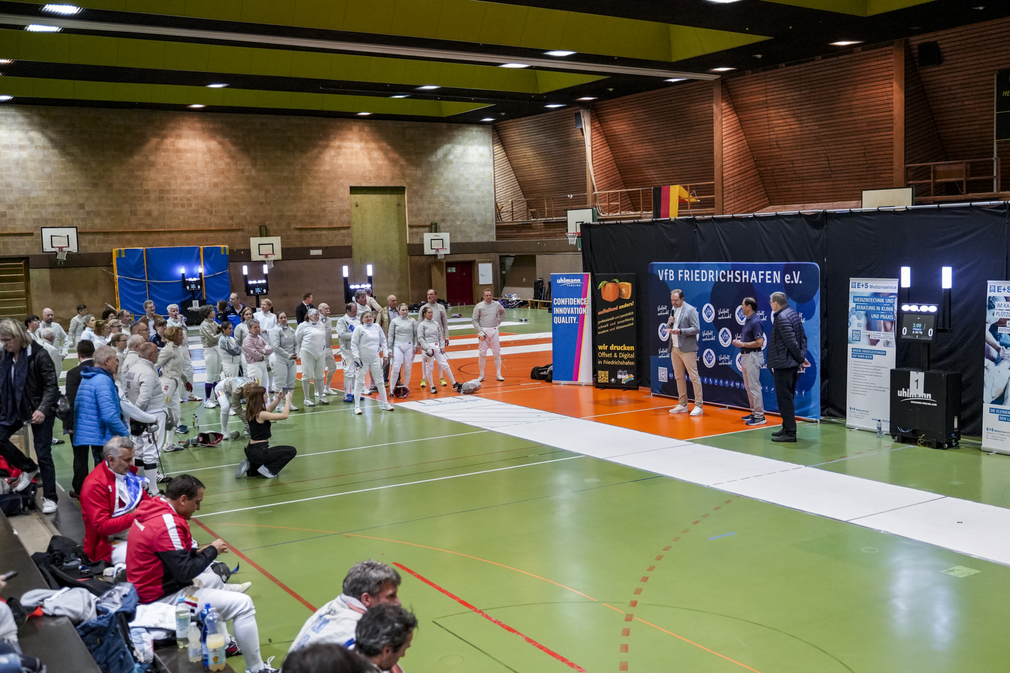 GER, Fechten, Deutsche Meisterschaften Veteranen 2025, Friedrichshafen, 26.04.25