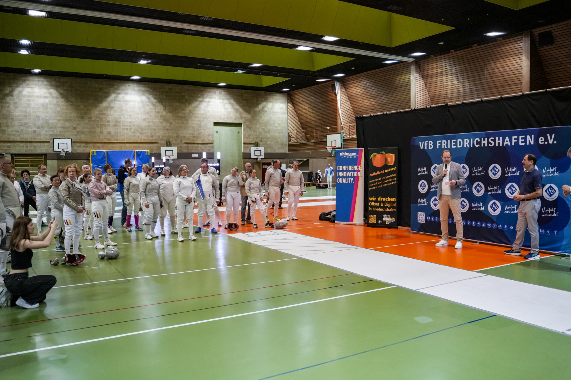 GER, Fechten, Deutsche Meisterschaften Veteranen 2025, Friedrichshafen, 26.04.25
