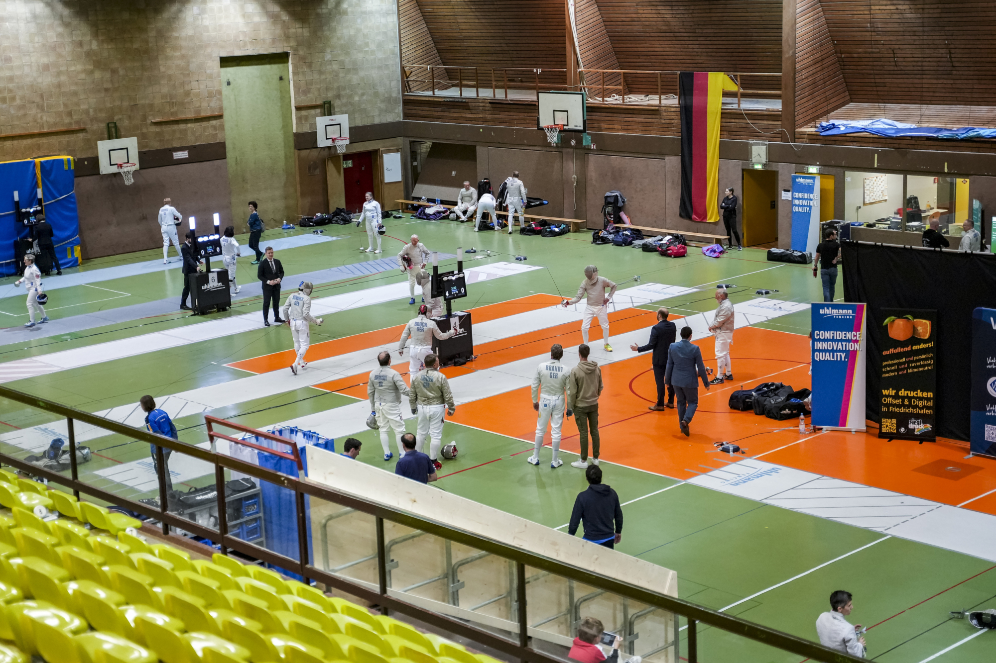 GER, Fechten, Deutsche Meisterschaften Veteranen 2025, Friedrichshafen, 26.04.25
