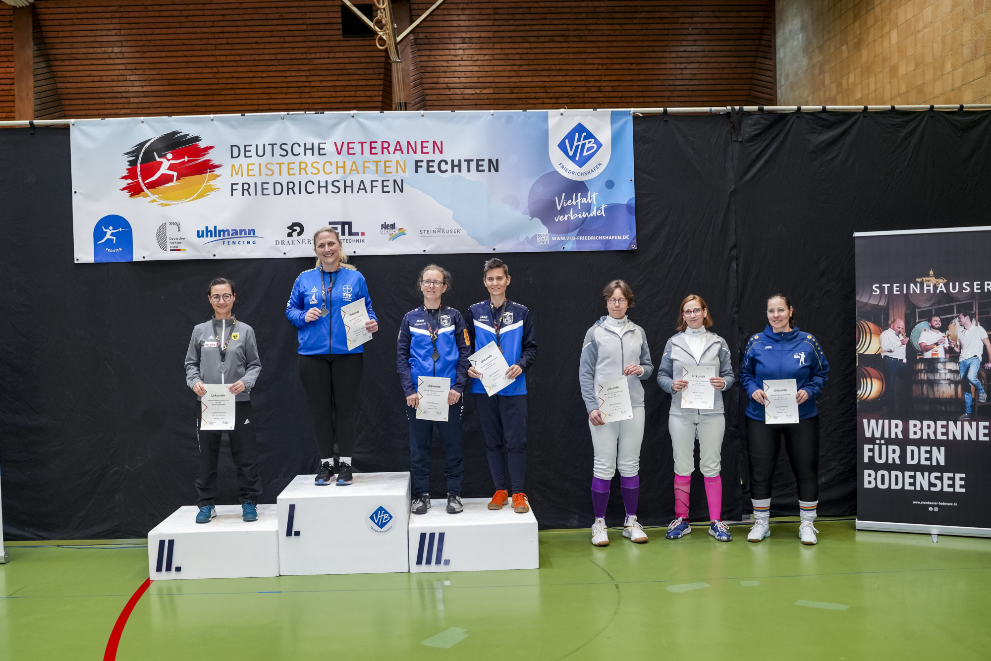 GER, Fechten, Deutsche Meisterschaften Veteranen 2025, Friedrichshafen, 26.04.25