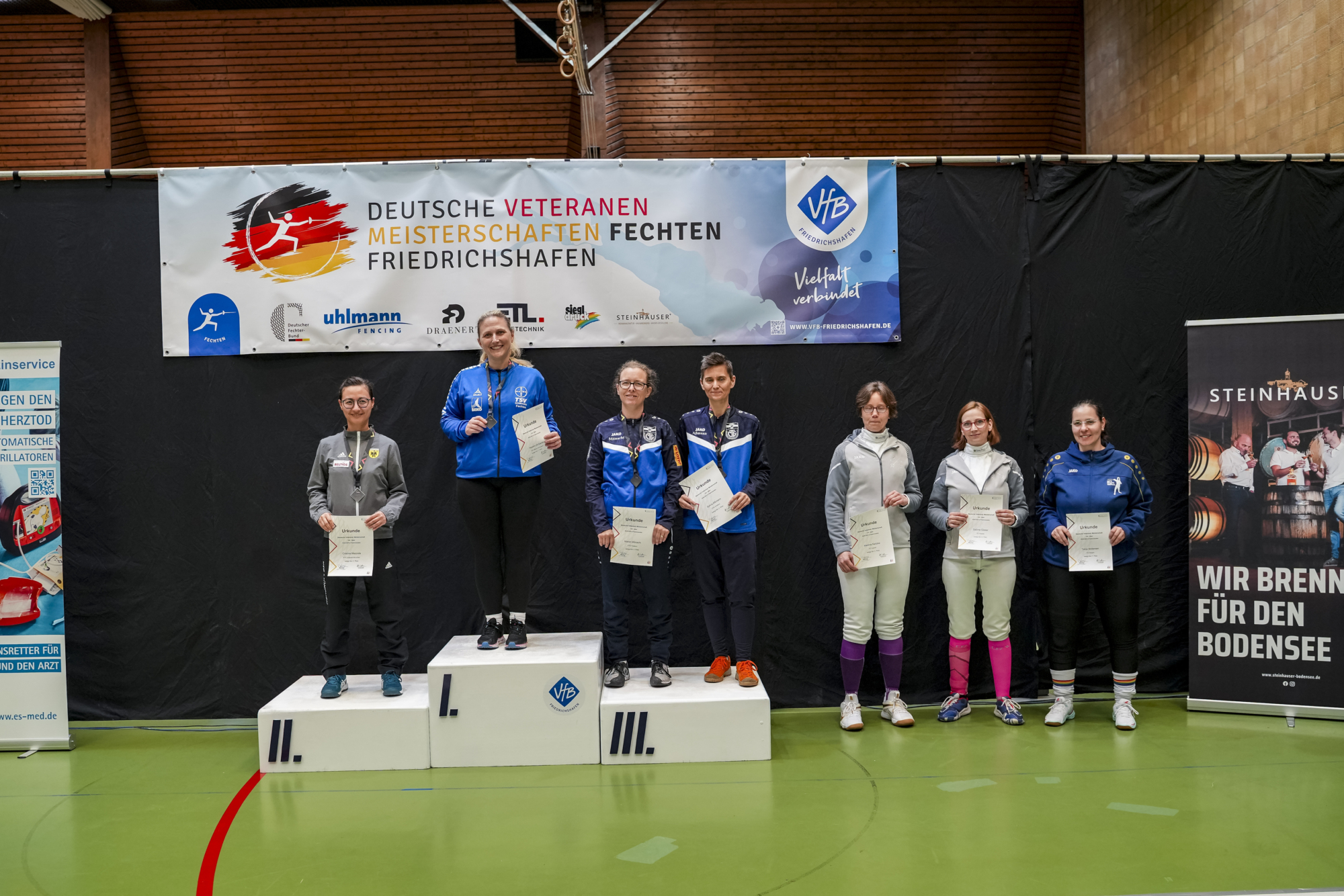 GER, Fechten, Deutsche Meisterschaften Veteranen 2025, Friedrichshafen, 26.04.25