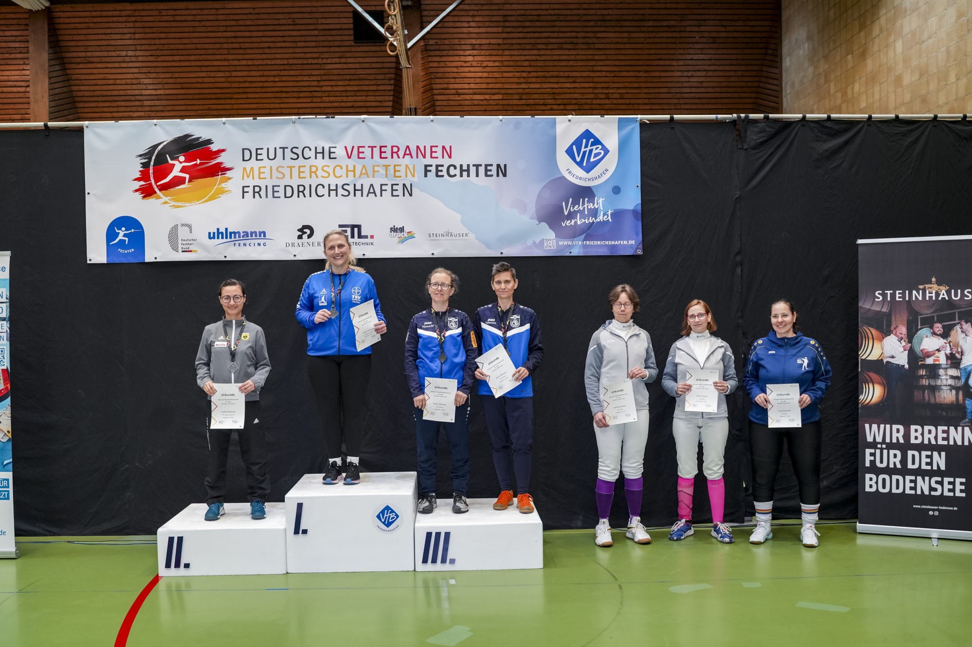GER, Fechten, Deutsche Meisterschaften Veteranen 2025, Friedrichshafen, 26.04.25