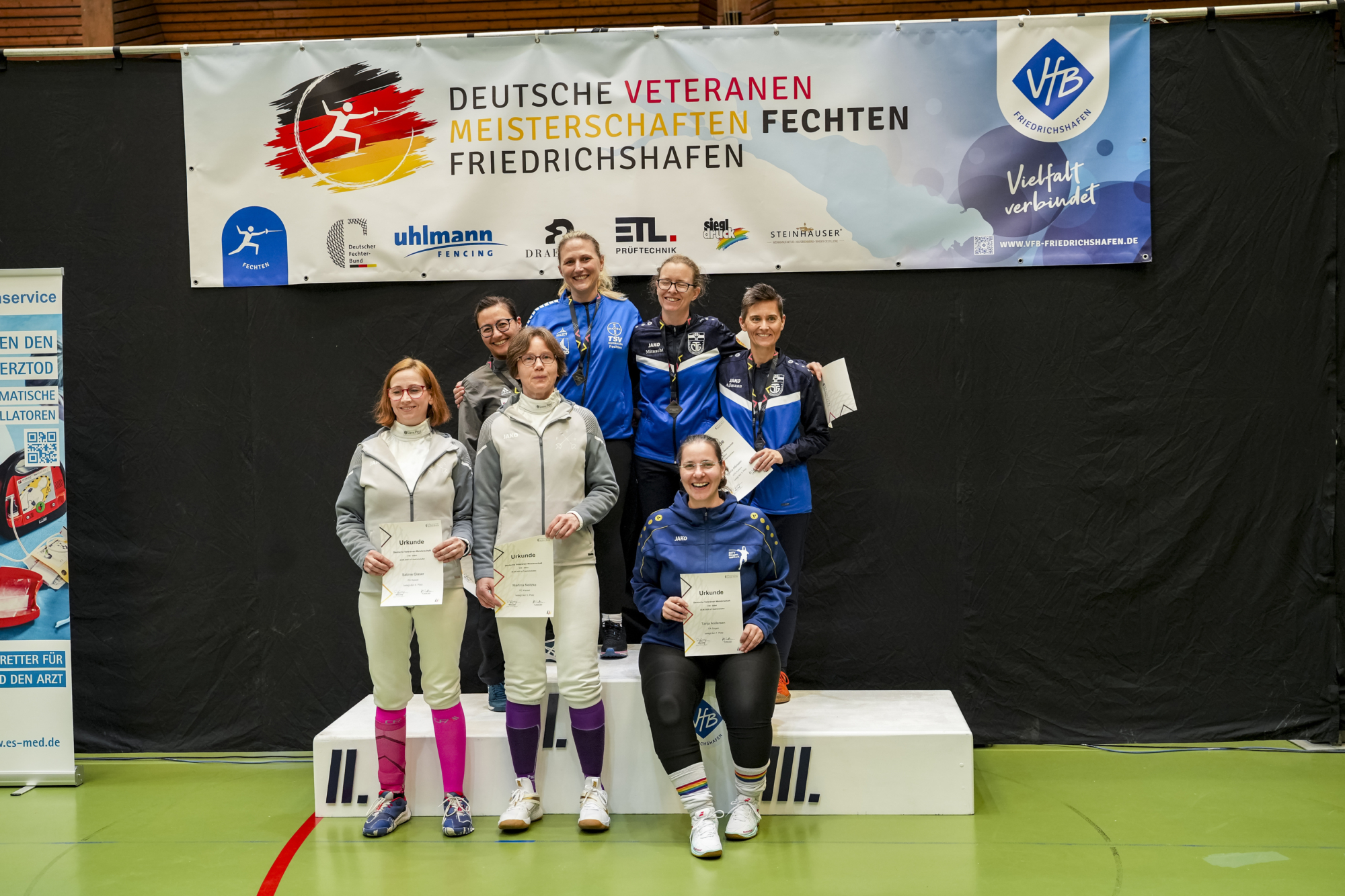 GER, Fechten, Deutsche Meisterschaften Veteranen 2025, Friedrichshafen, 26.04.25