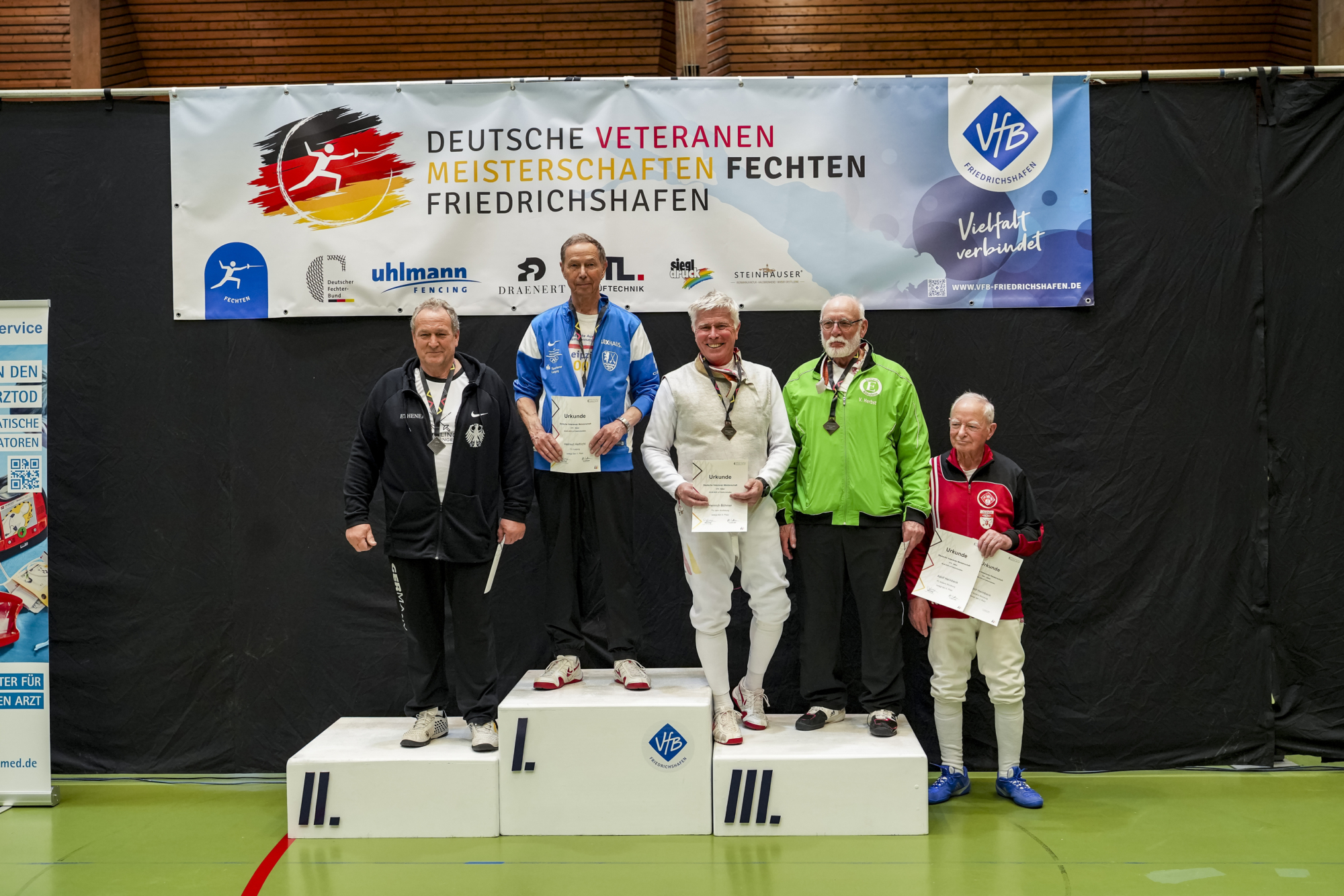 GER, Fechten, Deutsche Meisterschaften Veteranen 2025, Friedrichshafen, 26.04.25