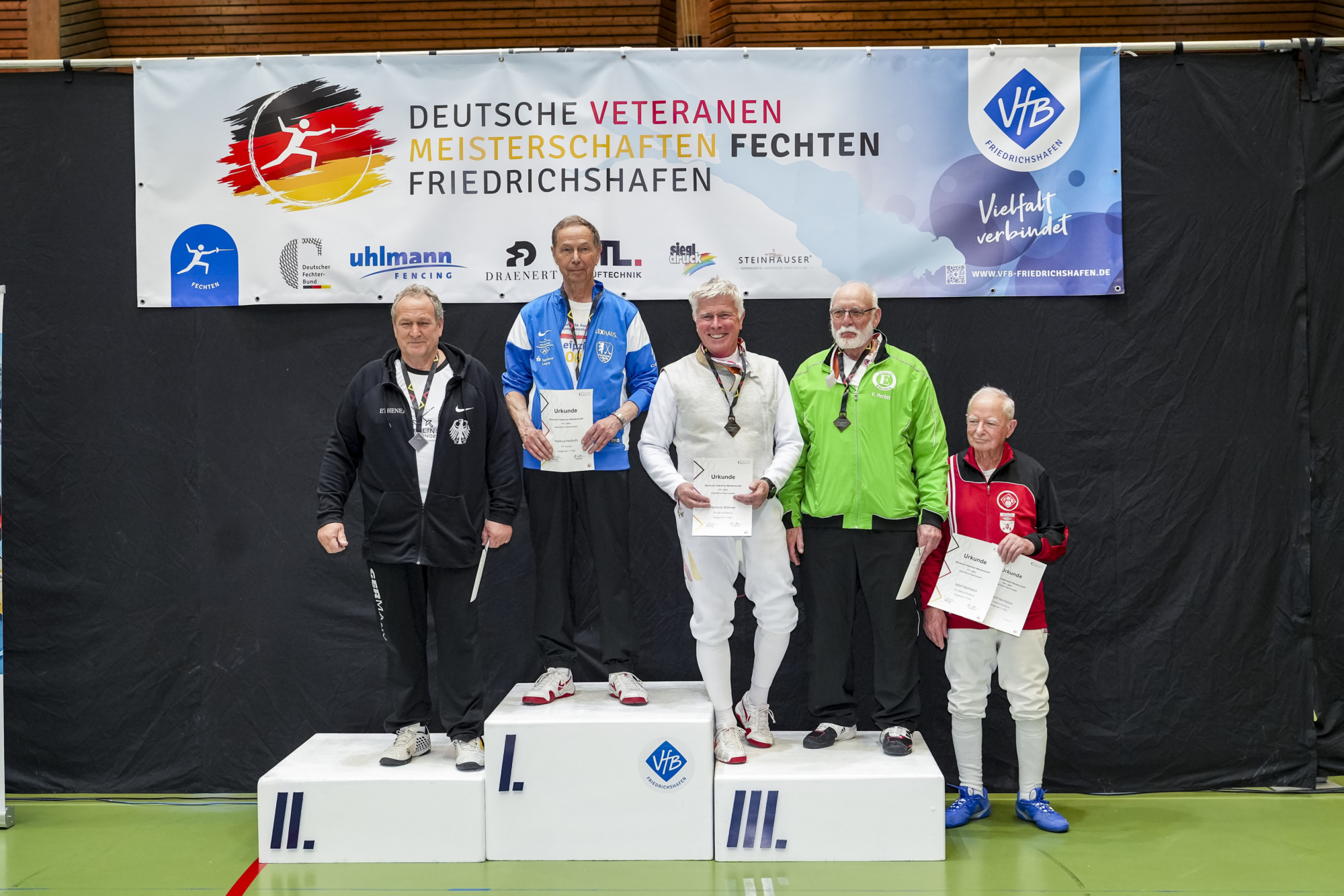 GER, Fechten, Deutsche Meisterschaften Veteranen 2025, Friedrichshafen, 26.04.25