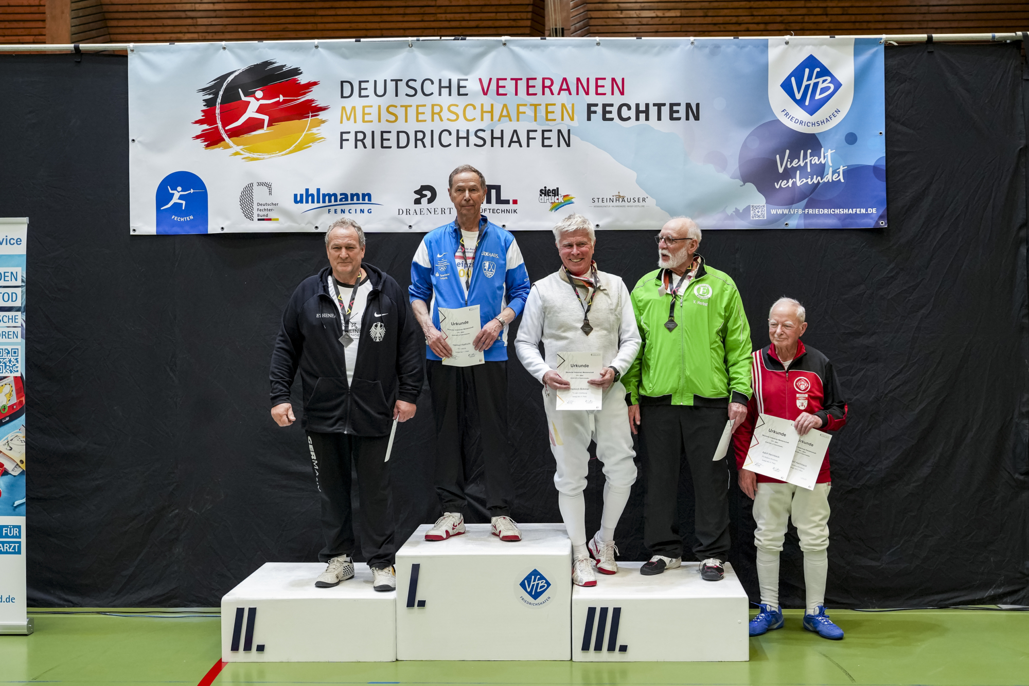 GER, Fechten, Deutsche Meisterschaften Veteranen 2025, Friedrichshafen, 26.04.25