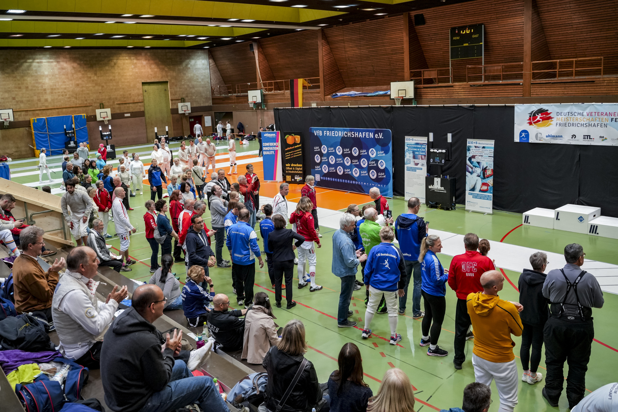 GER, Fechten, Deutsche Meisterschaften Veteranen 2025, Friedrichshafen, 26.04.25
