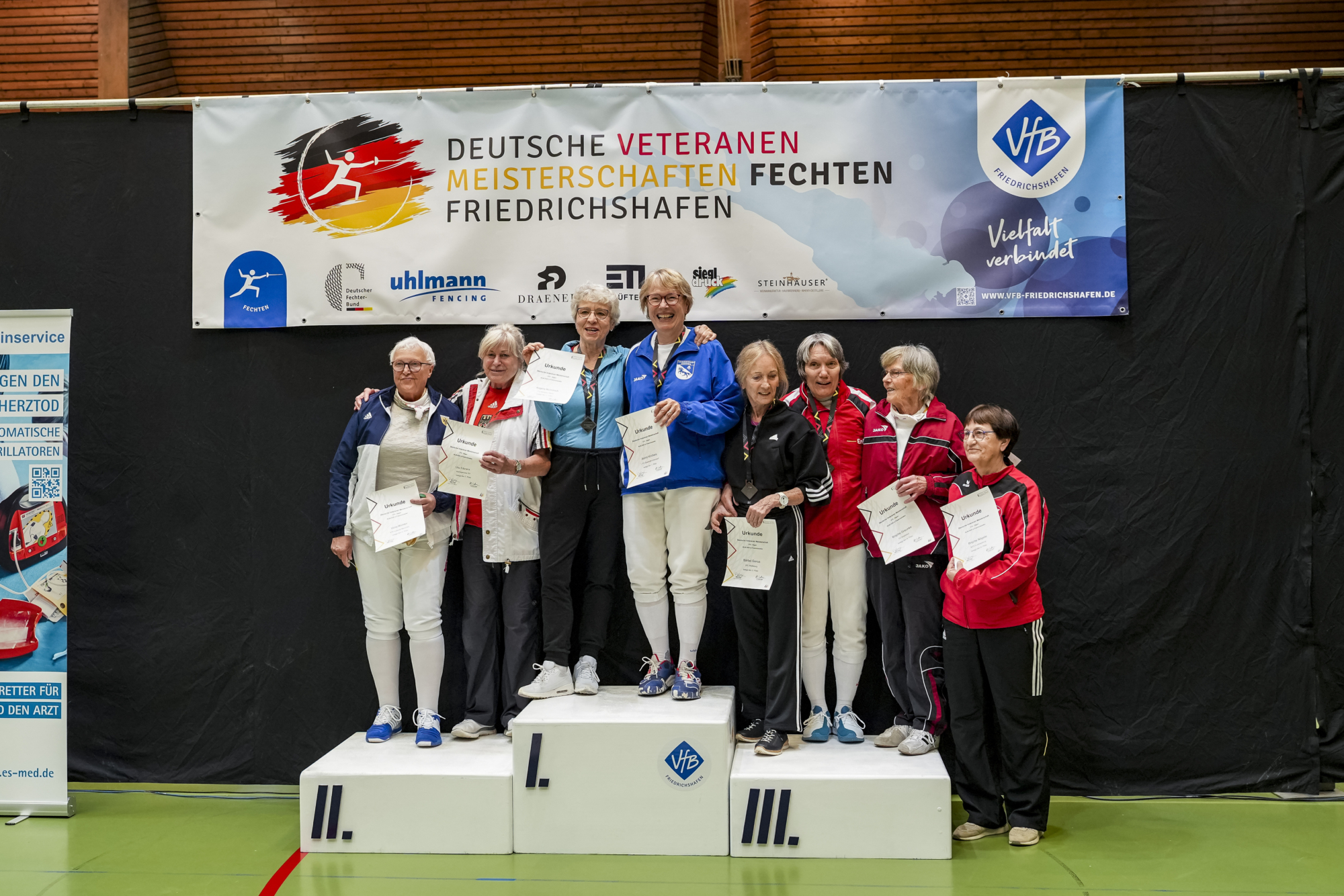 GER, Fechten, Deutsche Meisterschaften Veteranen 2025, Friedrichshafen, 26.04.25